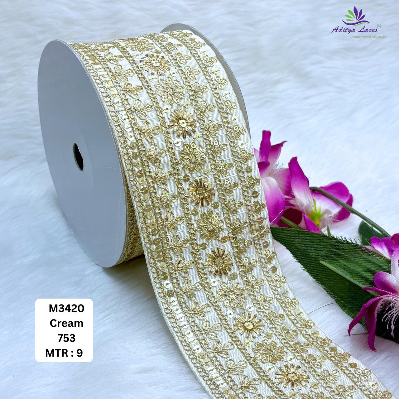 Wedding Garment Lace Border for Lehenga Saree