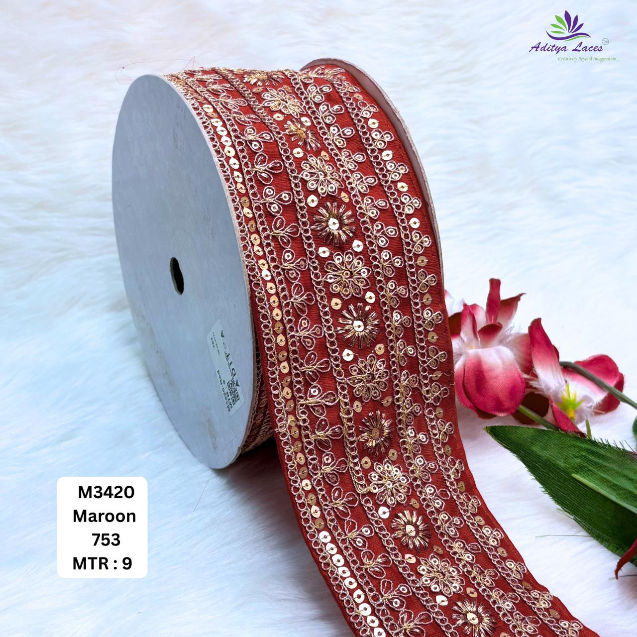 Wedding Garment Lace Border for Lehenga Saree
