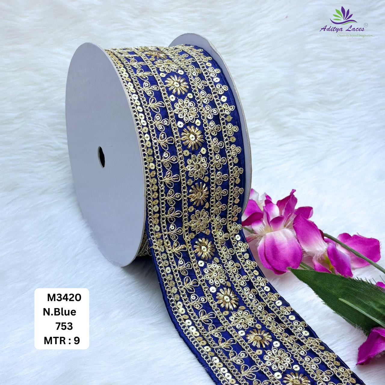 Wedding Garment Lace Border for Lehenga Saree