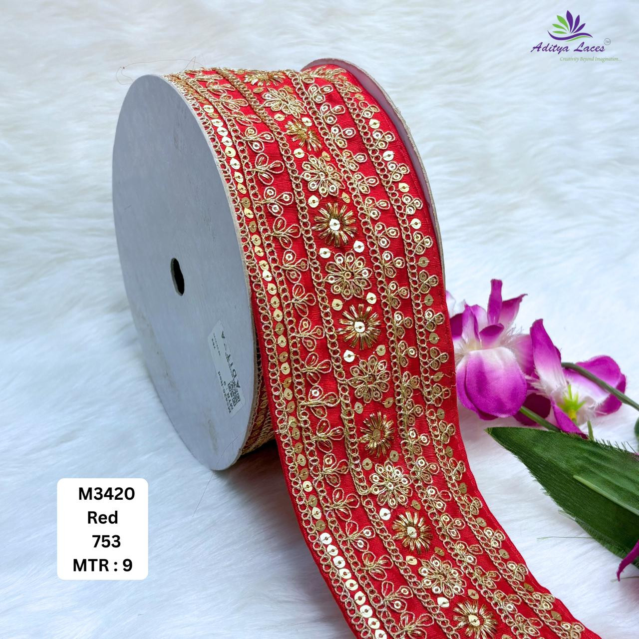 Wedding Garment Lace Border for Lehenga Saree