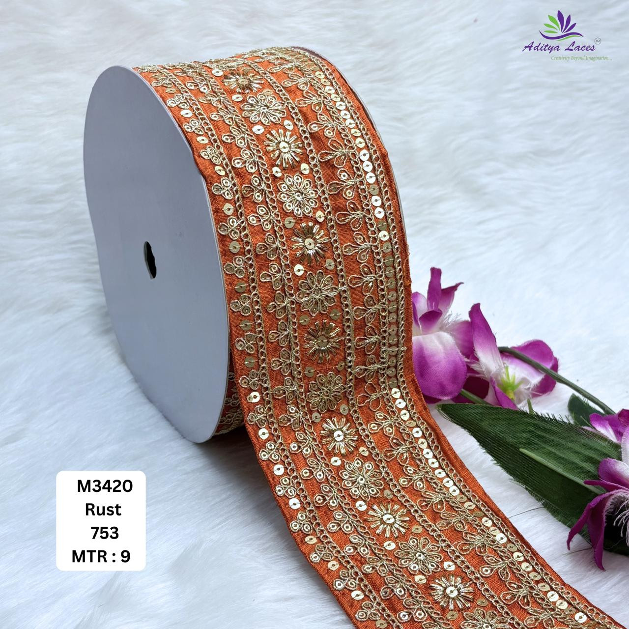 Wedding Garment Lace Border for Lehenga Saree