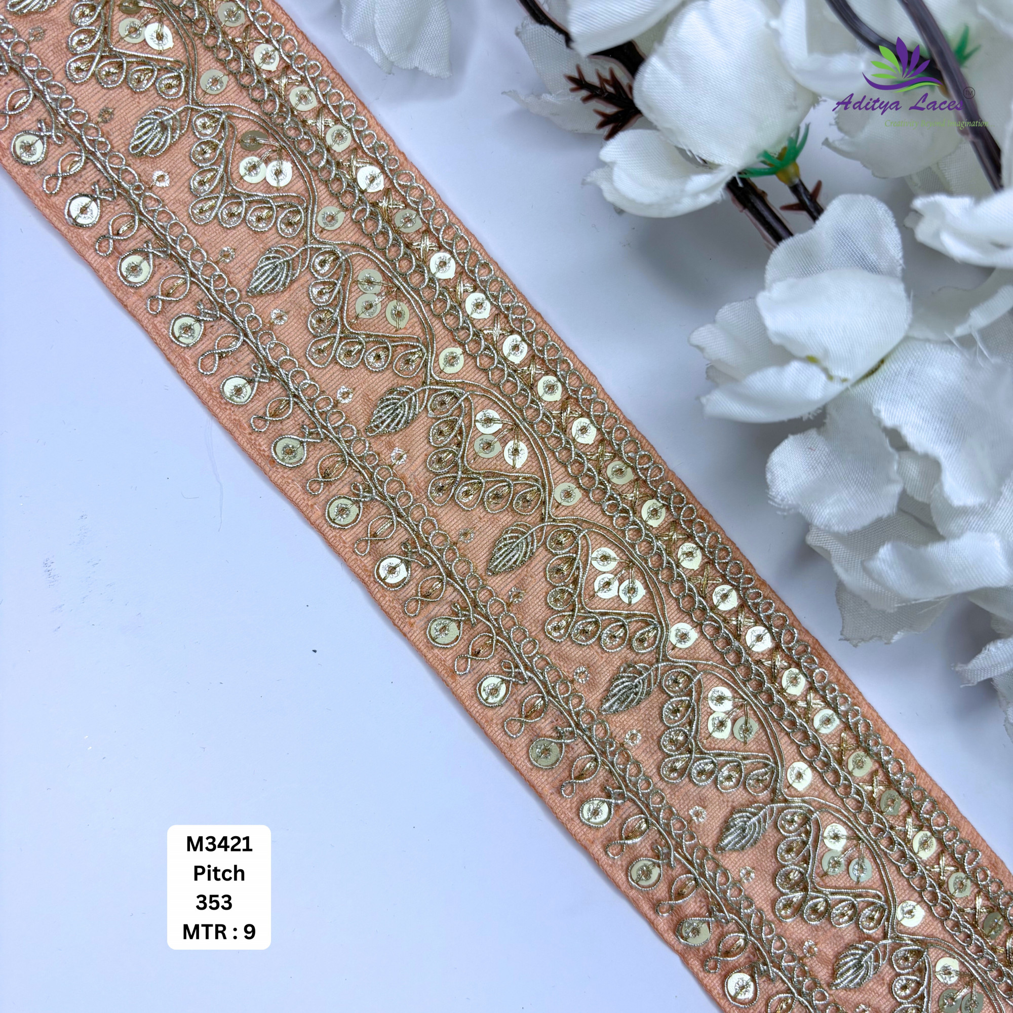 Modern FancyMalbari Lace Lace for Fashion Accessories
