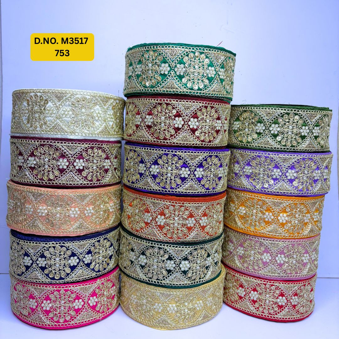 Luxury Decorative Beads Lace for Ethnic Dresses