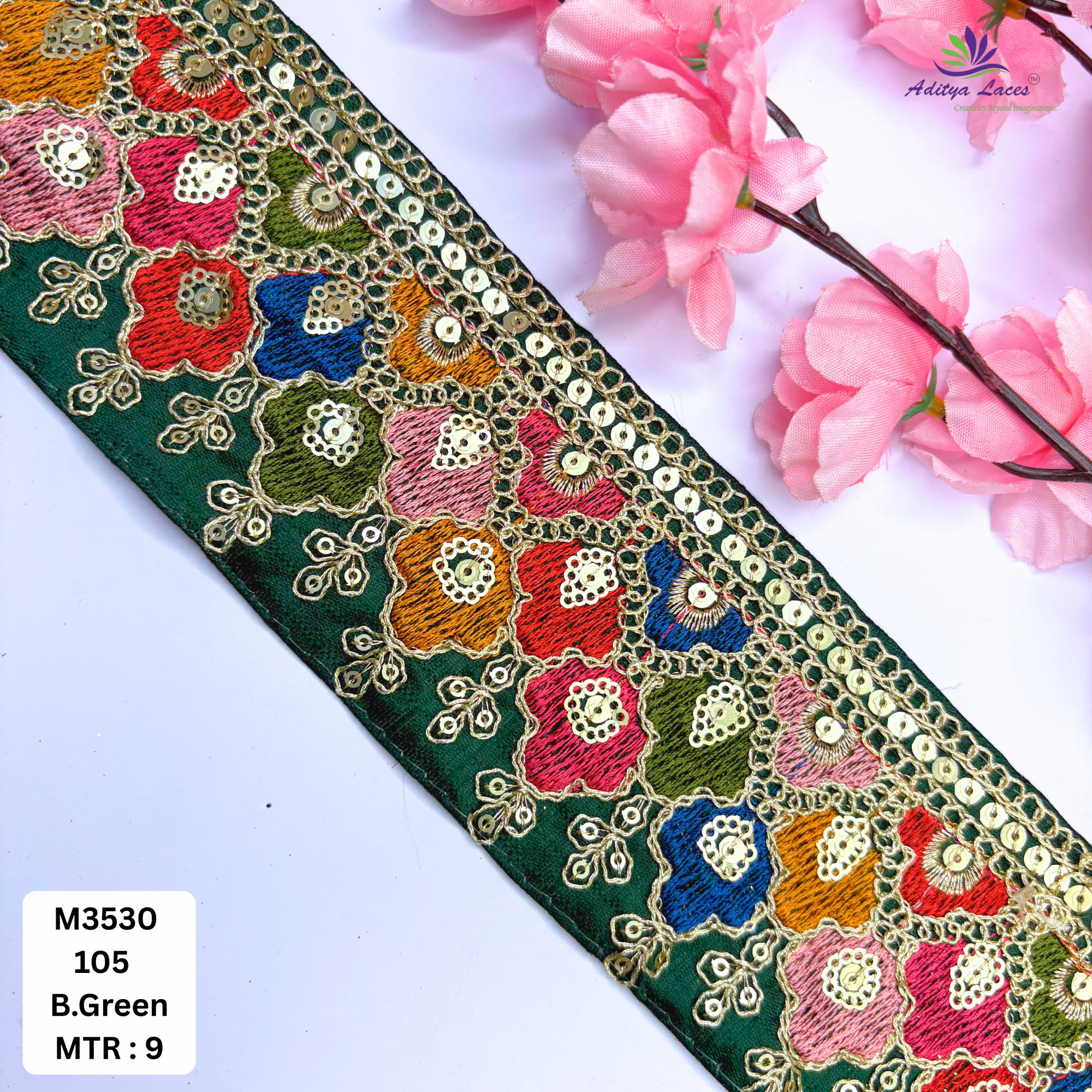 Party Wear Bridal Lace Trim for Designer Outfits