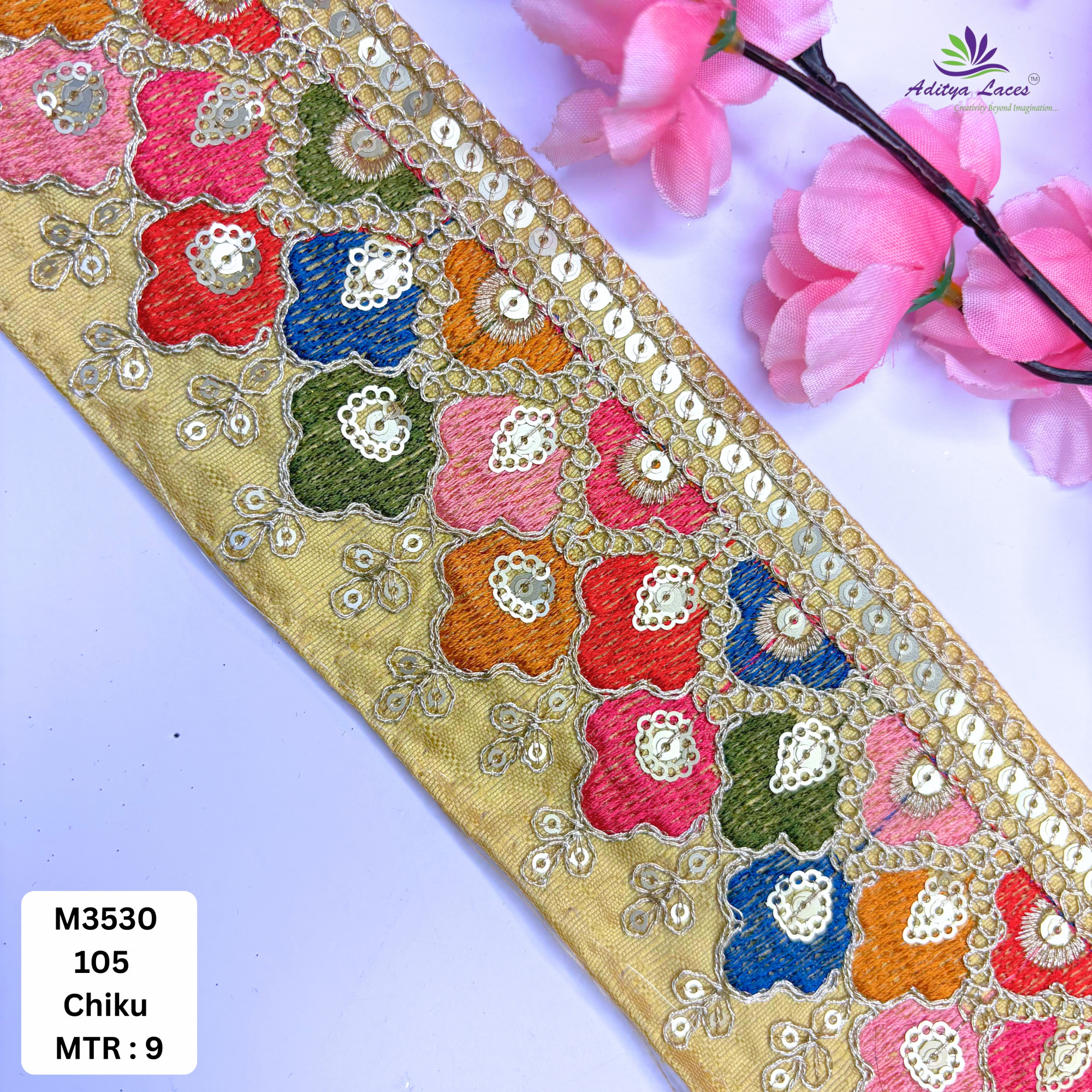 Party Wear Bridal Lace Trim for Designer Outfits
