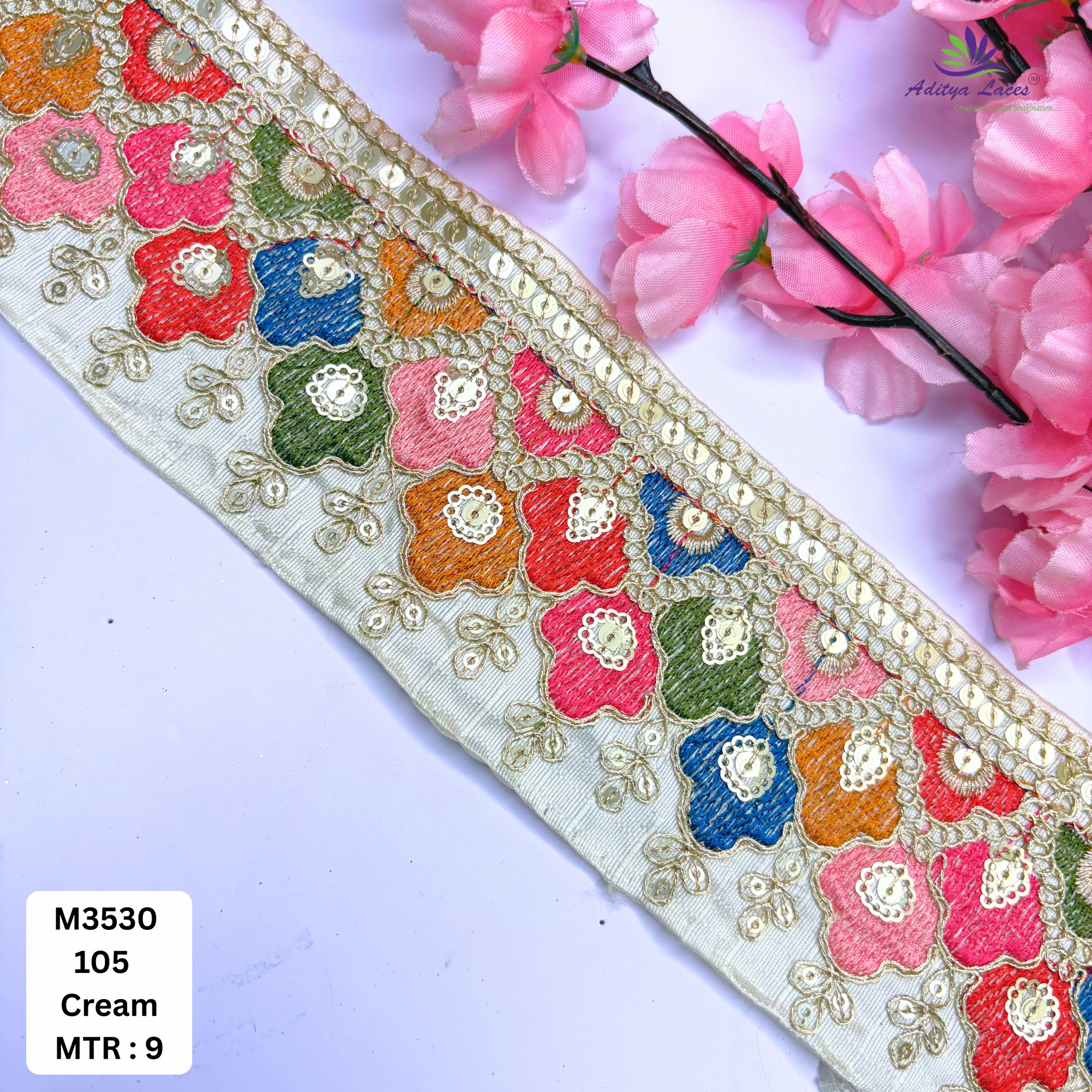 Party Wear Bridal Lace Trim for Designer Outfits