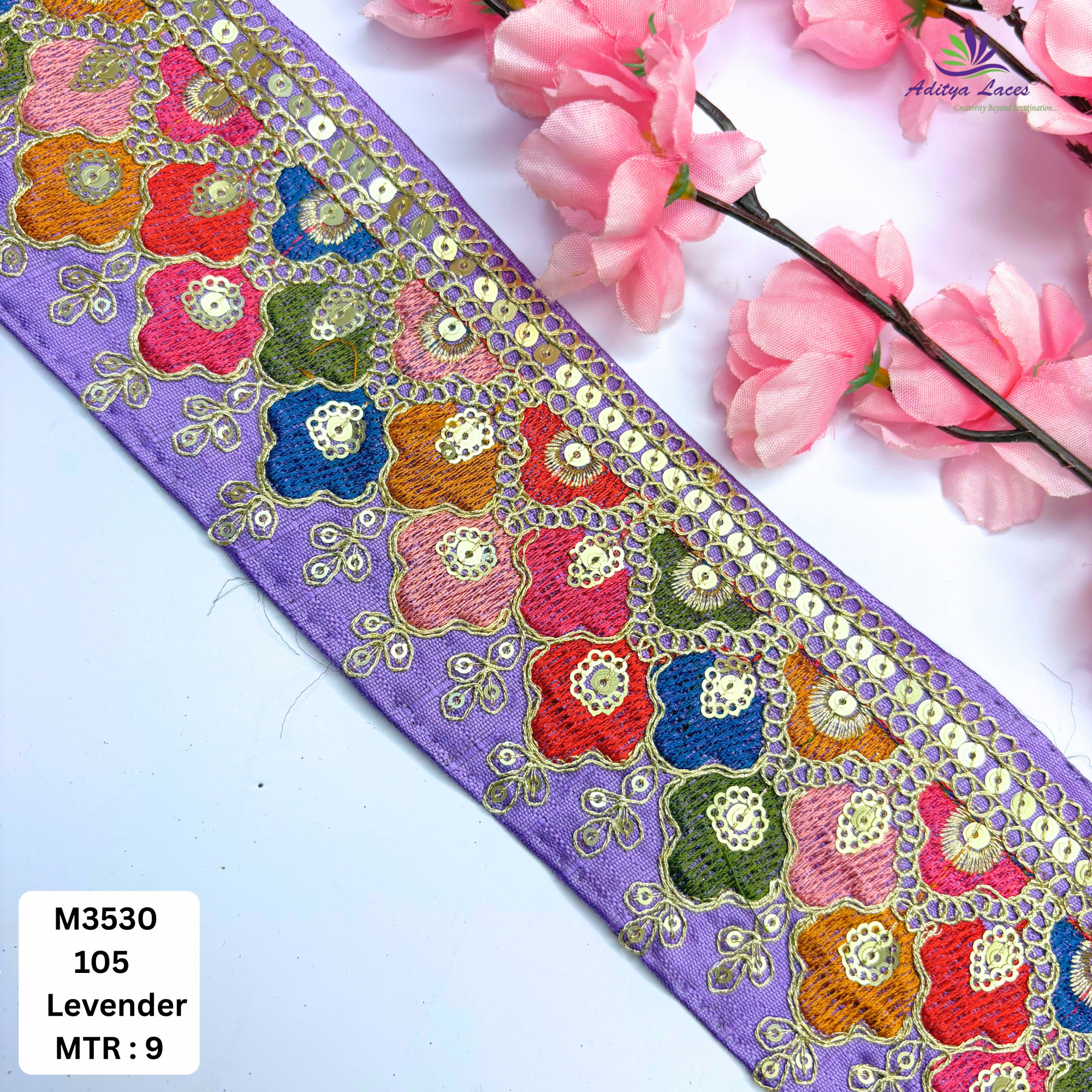 Party Wear Bridal Lace Trim for Designer Outfits