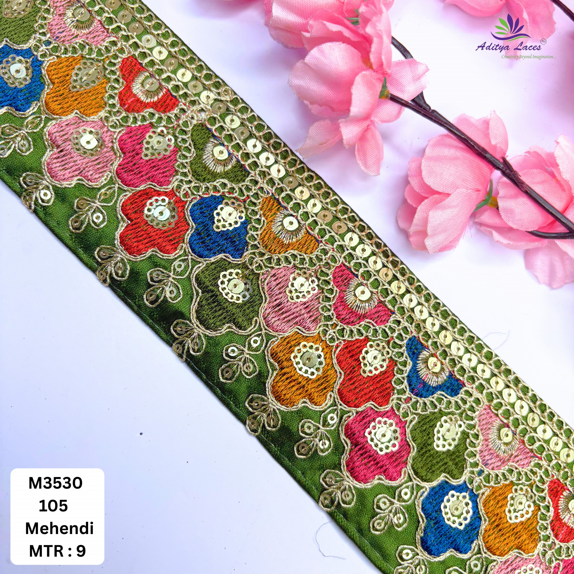 Party Wear Bridal Lace Trim for Designer Outfits