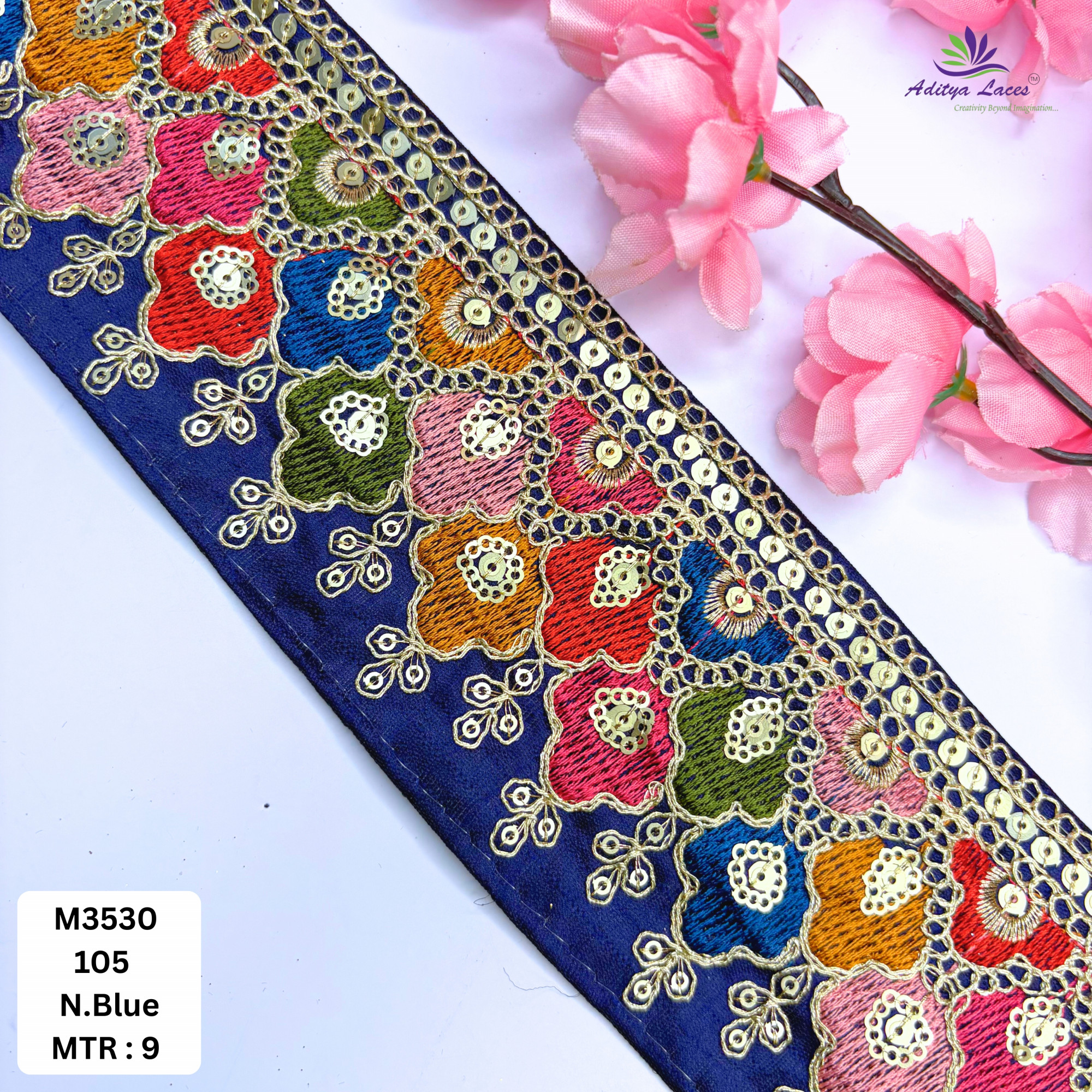 Party Wear Bridal Lace Trim for Designer Outfits