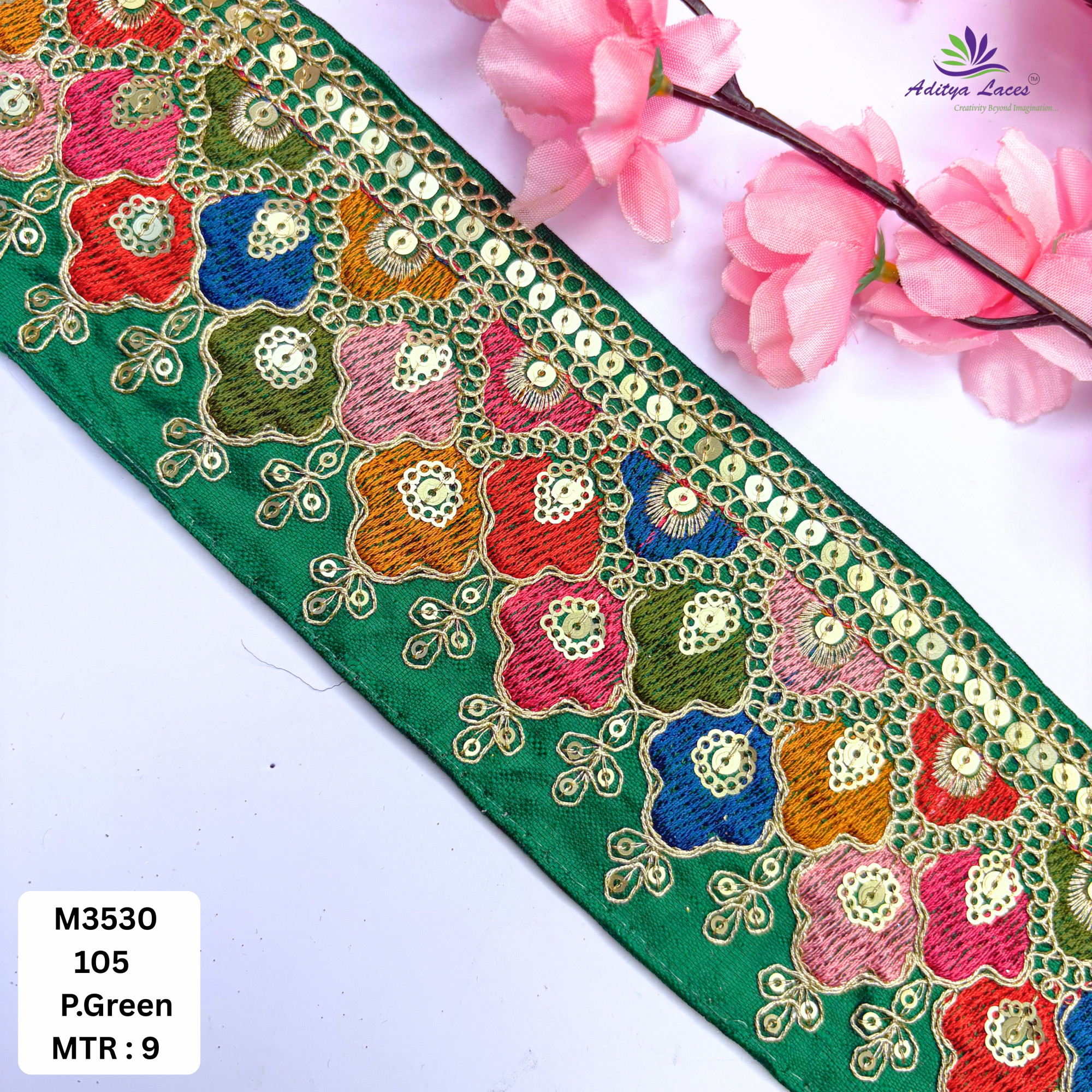 Party Wear Bridal Lace Trim for Designer Outfits