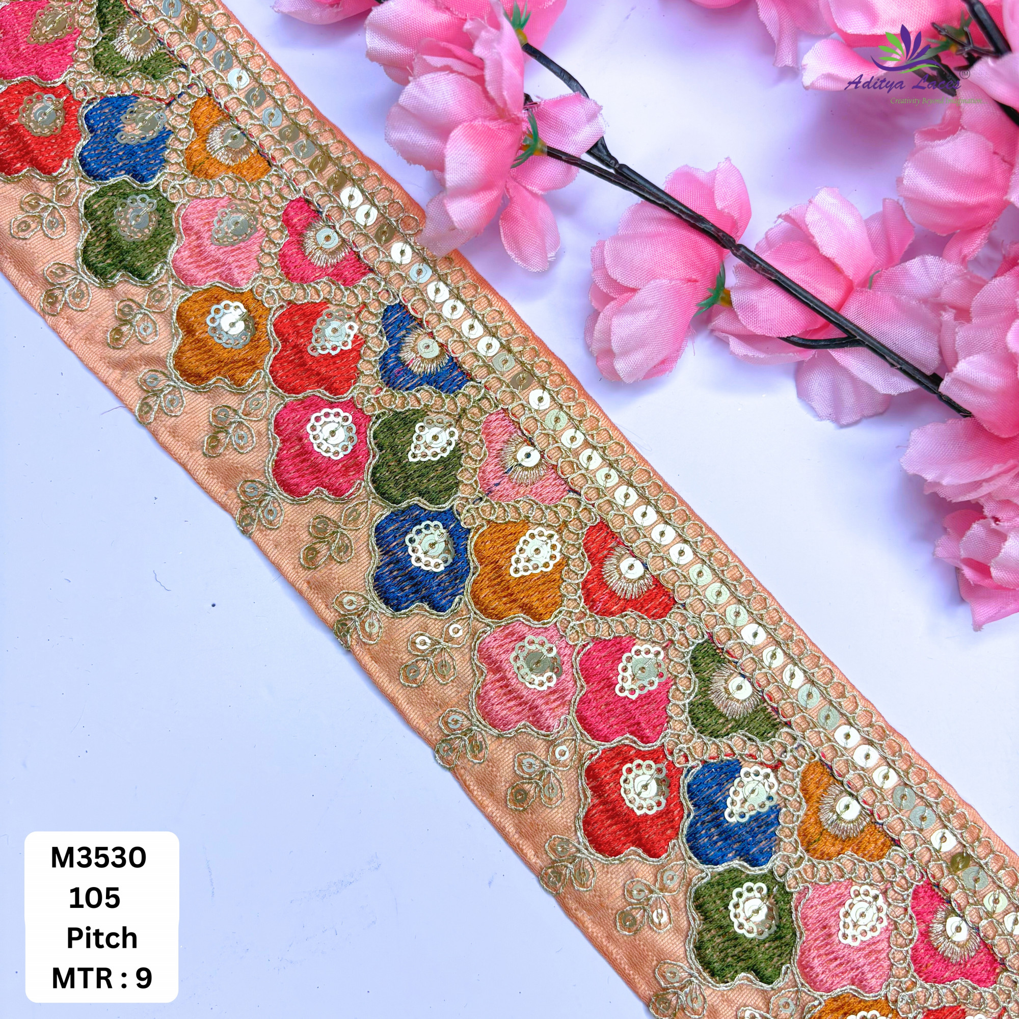 Party Wear Bridal Lace Trim for Designer Outfits