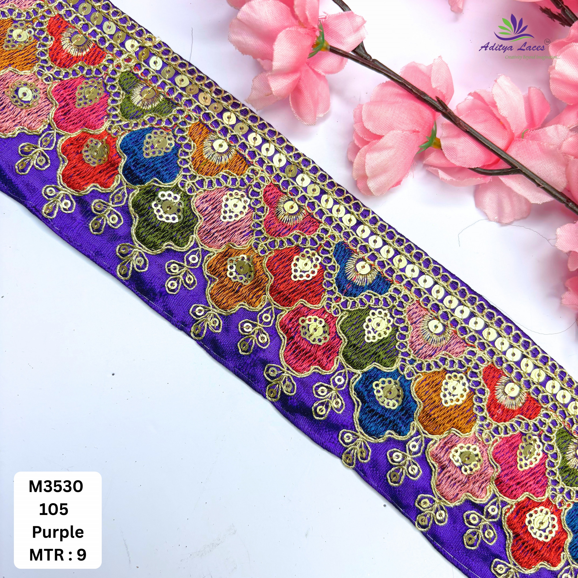 Party Wear Bridal Lace Trim for Designer Outfits