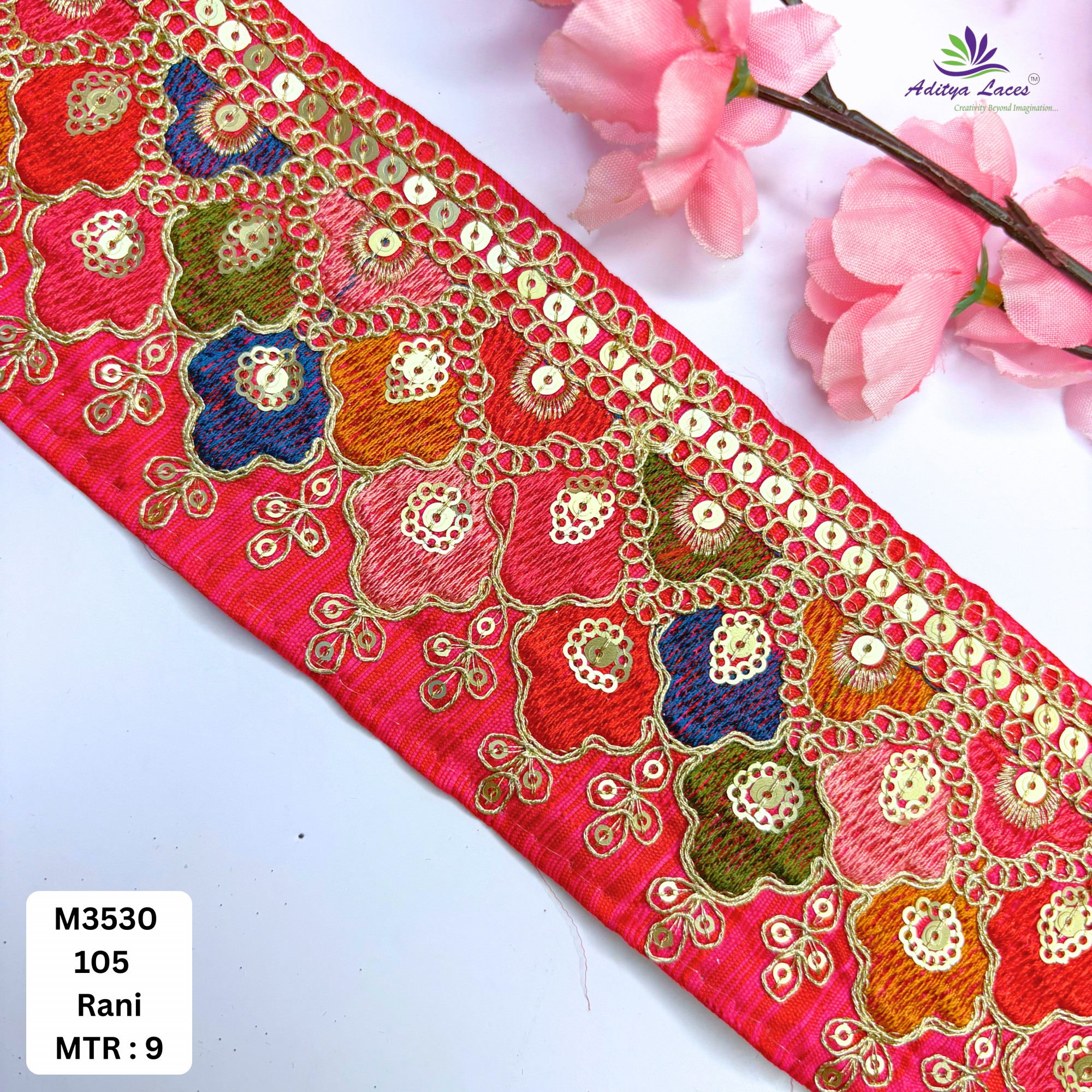 Party Wear Bridal Lace Trim for Designer Outfits