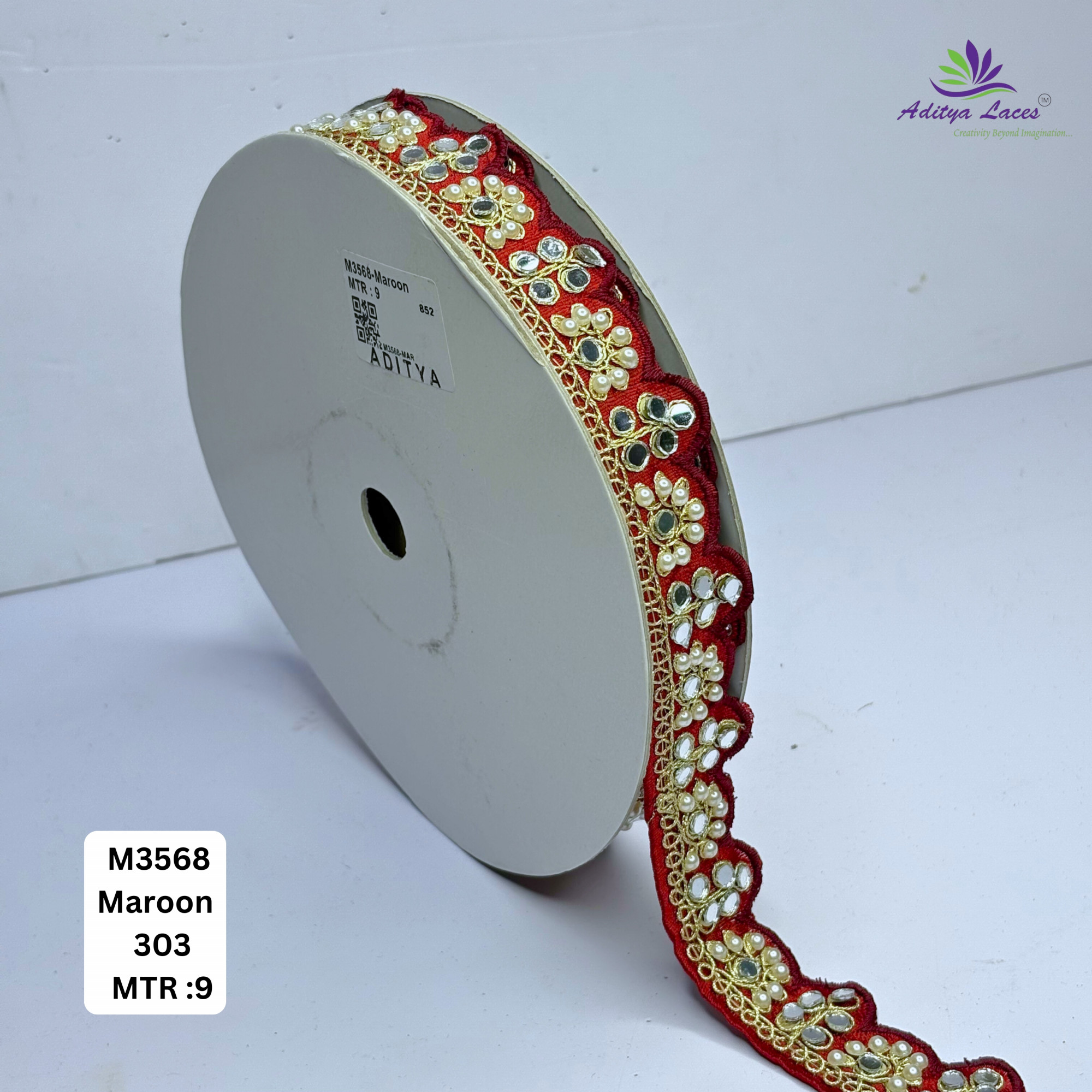 Malbari Multicolor Elephant Motif Embroidery Lace Trim Designer Saree Border Bridal Ethnic Decorative Lace