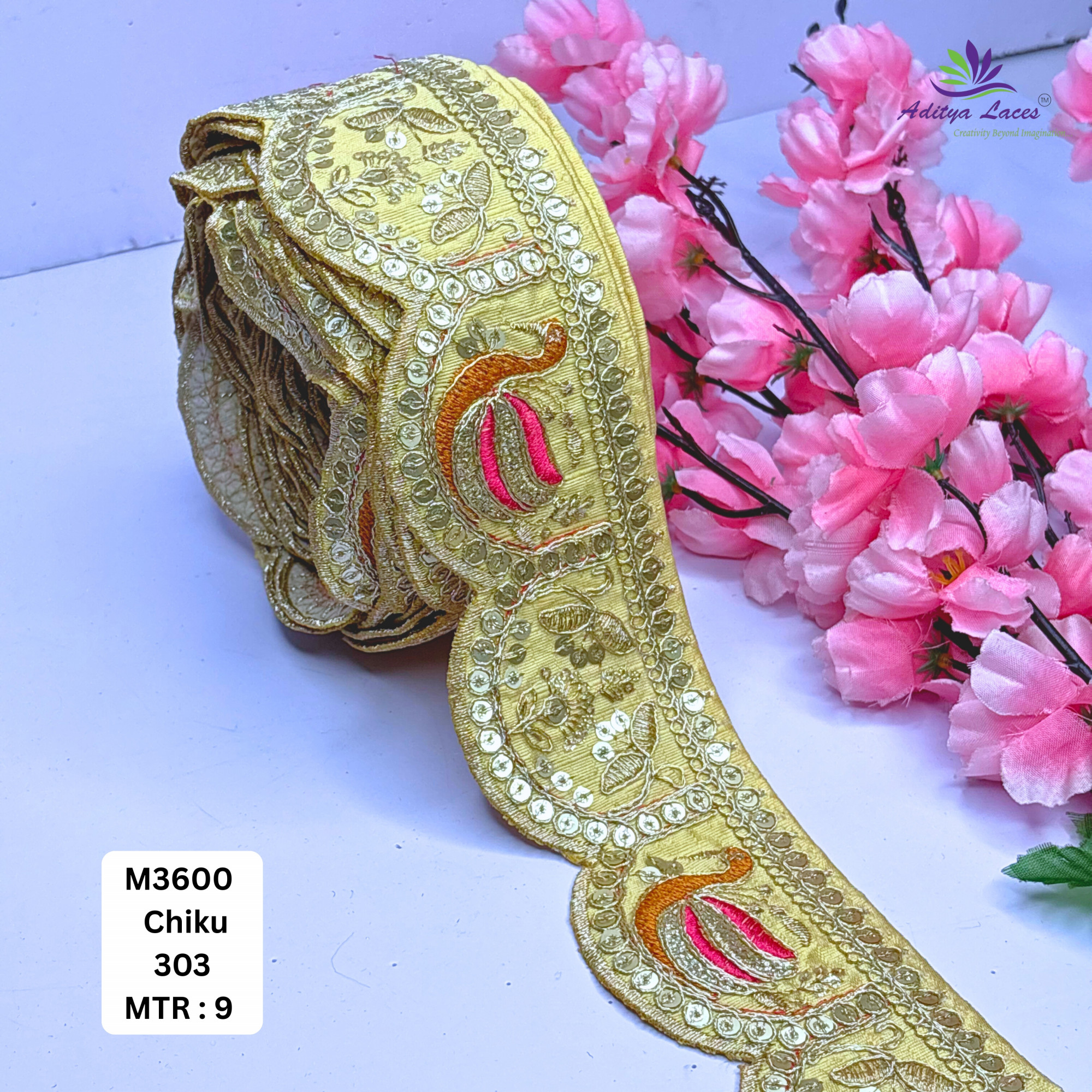 Stylish Designer Saree Lace for Saree Blouse