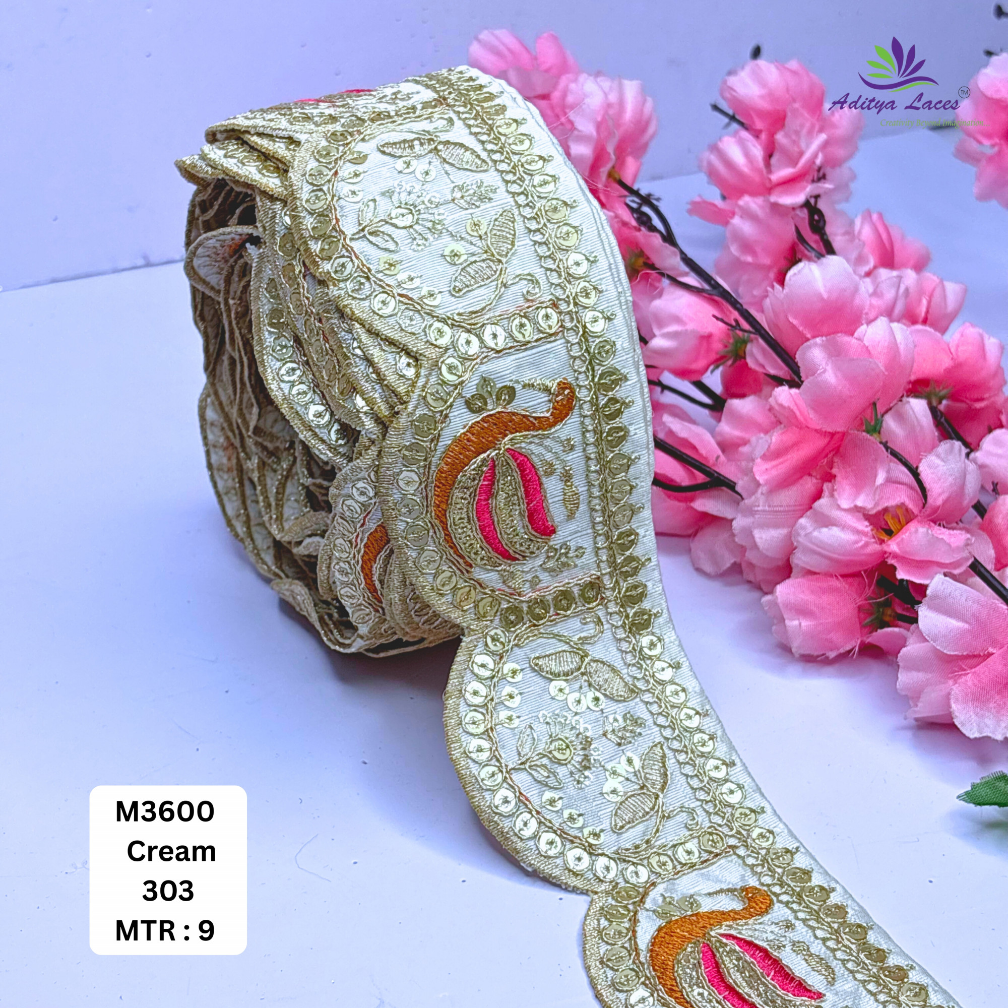 Stylish Designer Saree Lace for Saree Blouse