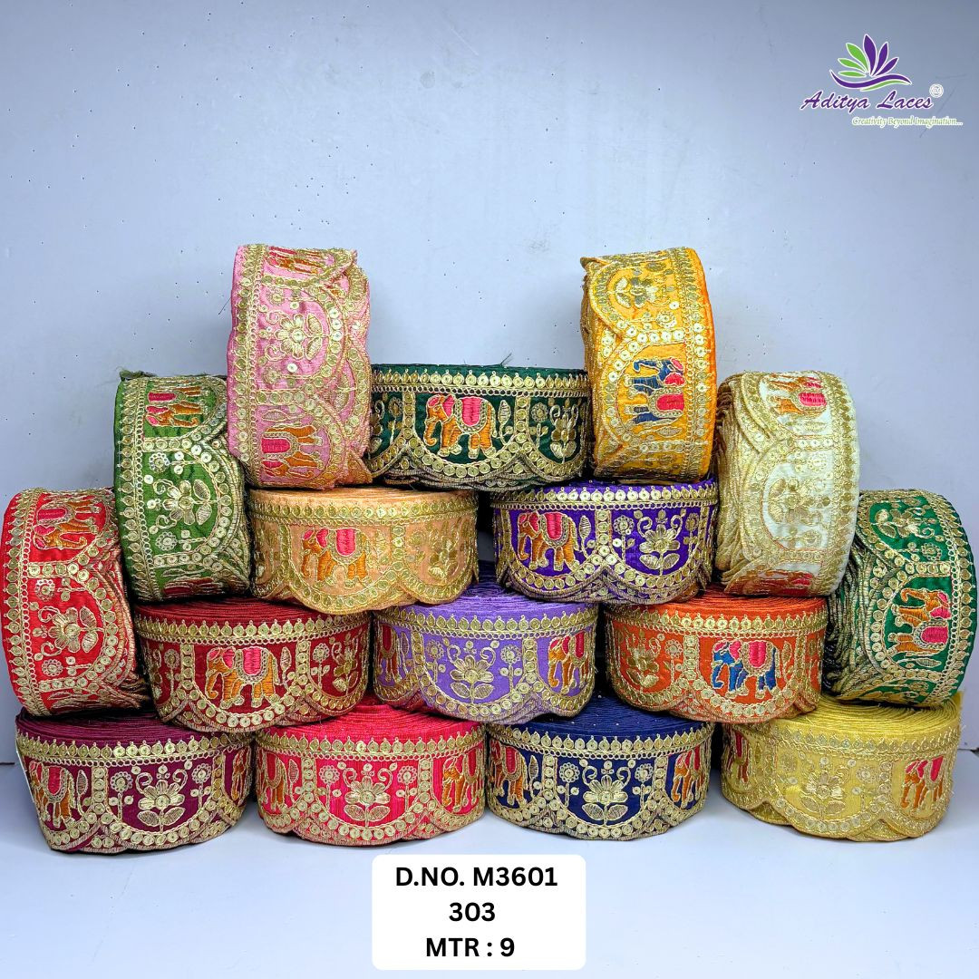 Ethnic Decorative Border Trim for Bridal Wear