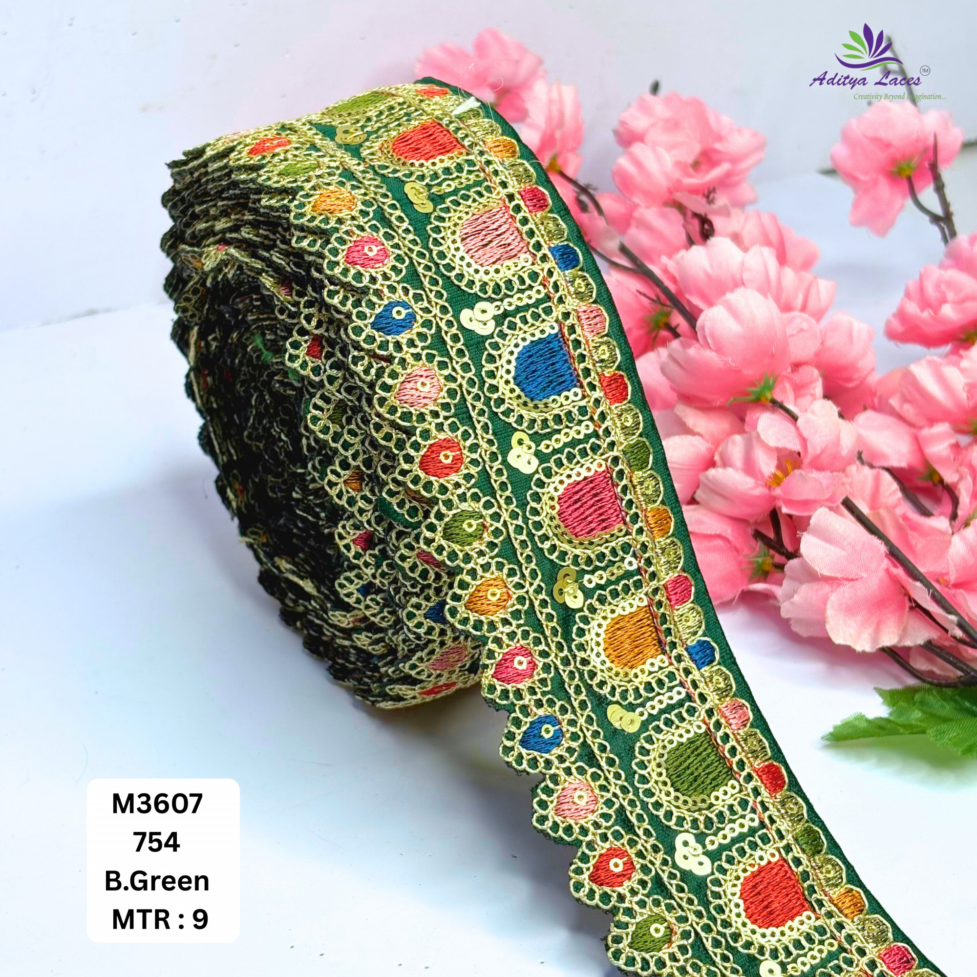 Premium Designer Lace Trim for Fashion Accessories