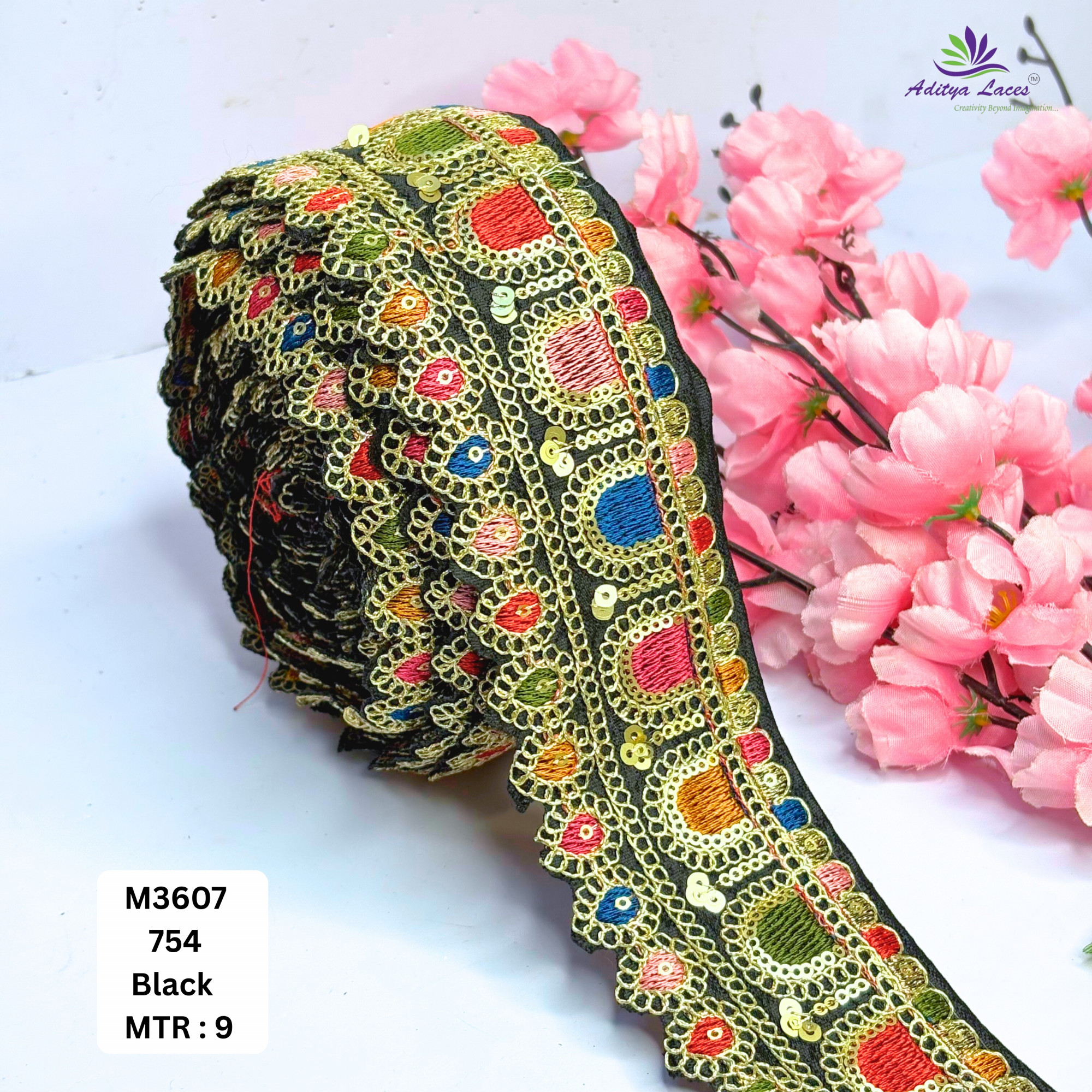 Premium Designer Lace Trim for Fashion Accessories