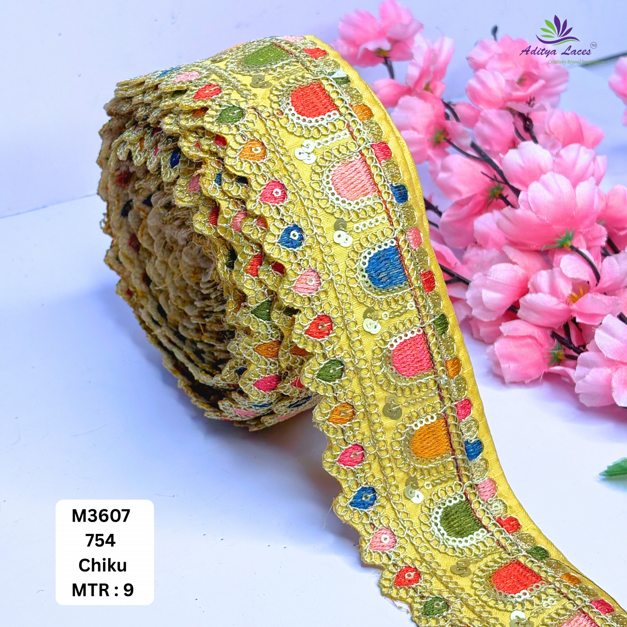 Premium Designer Lace Trim for Fashion Accessories