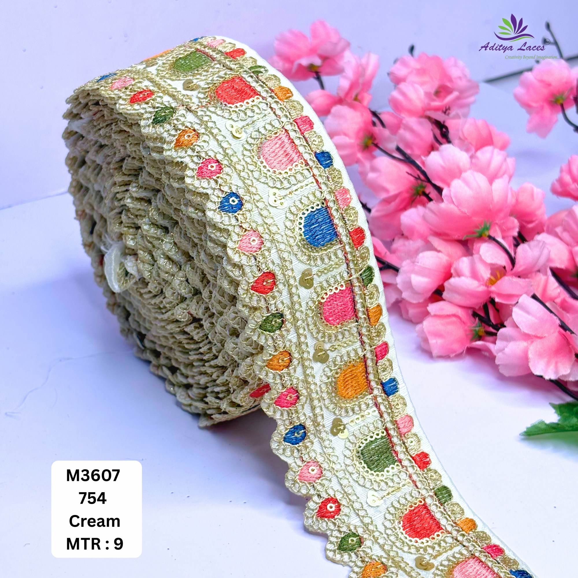 Premium Designer Lace Trim for Fashion Accessories