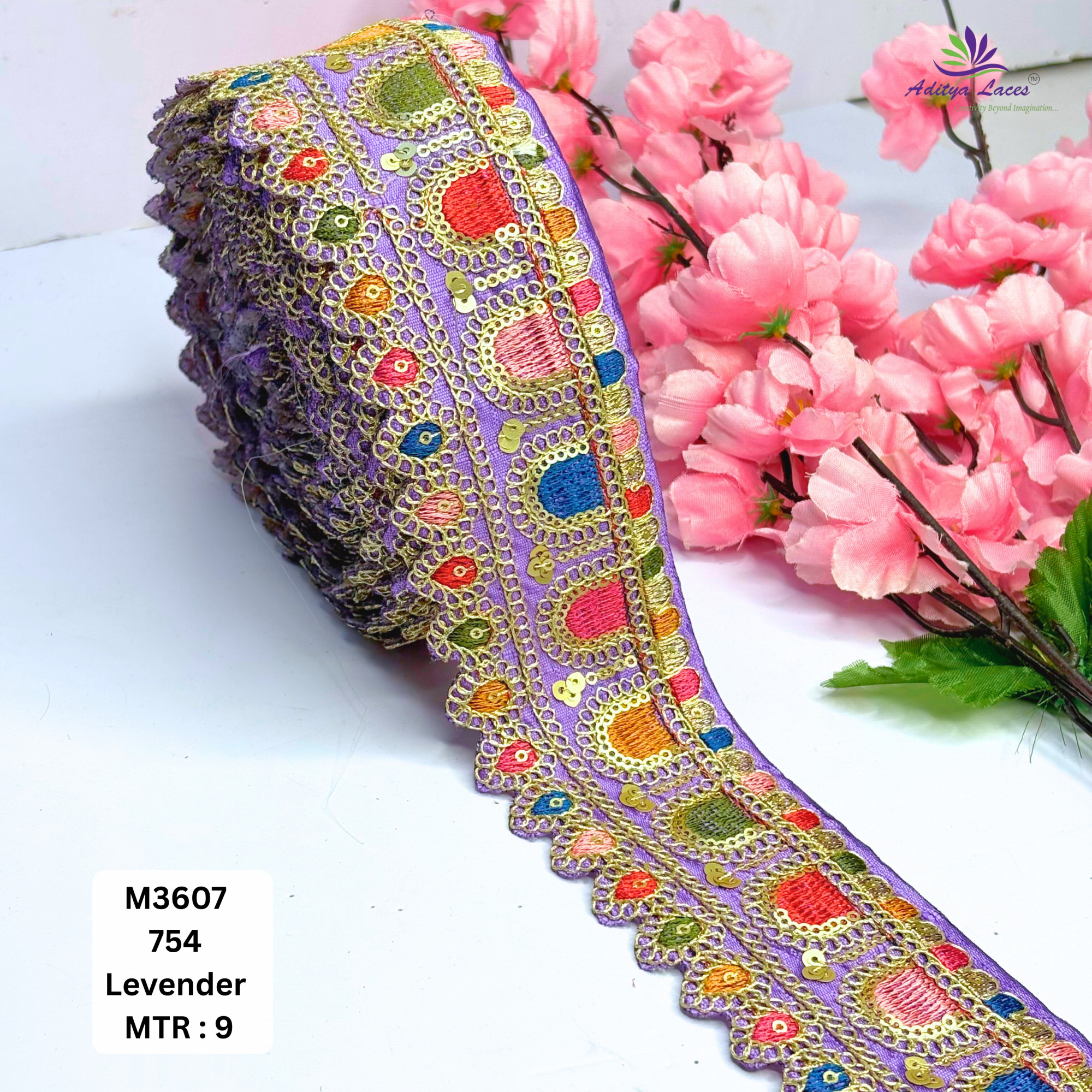 Premium Designer Lace Trim for Fashion Accessories