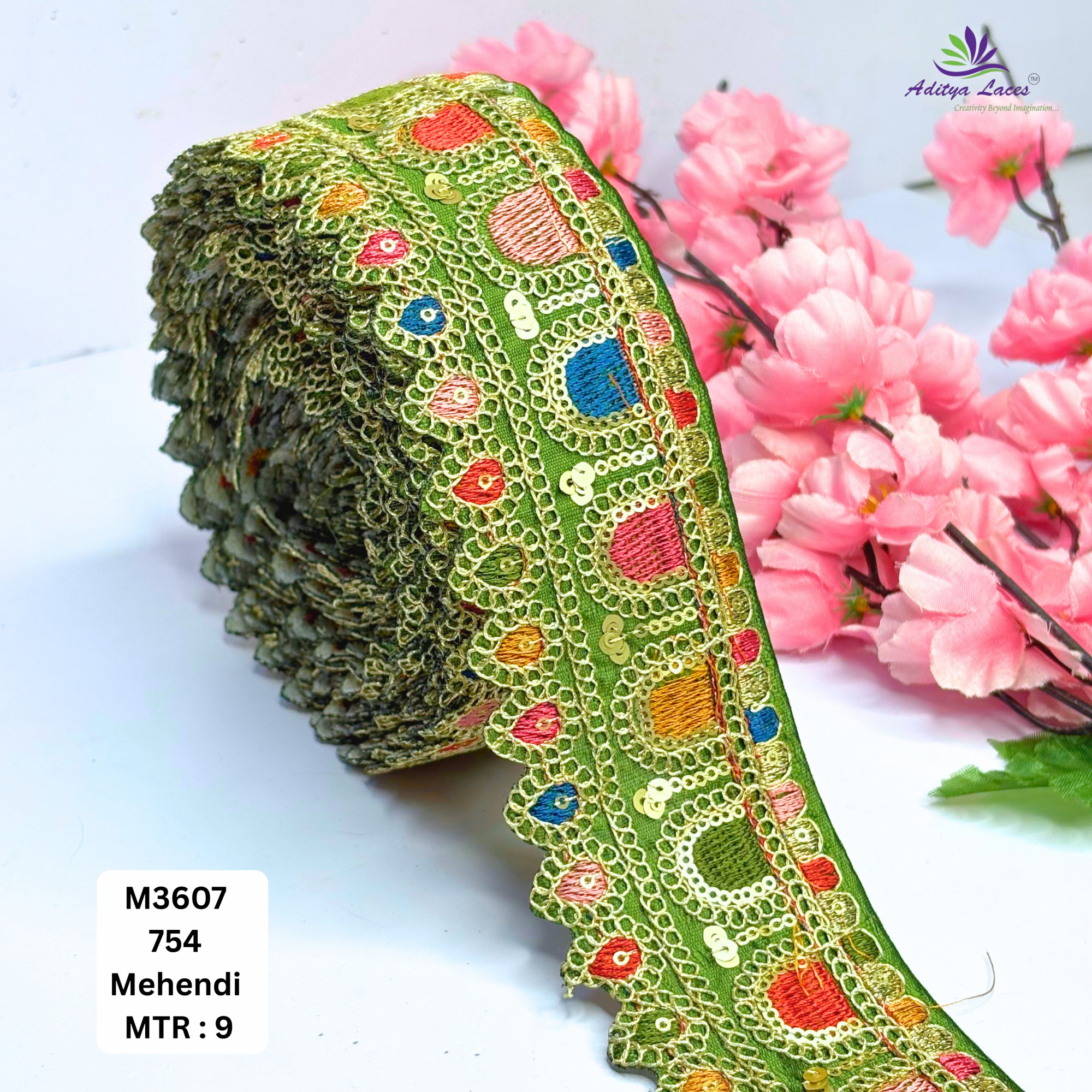 Premium Designer Lace Trim for Fashion Accessories