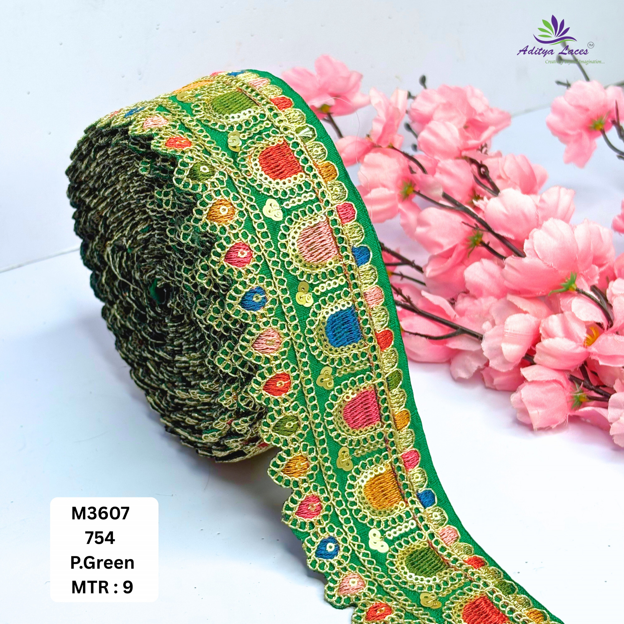 Premium Designer Lace Trim for Fashion Accessories