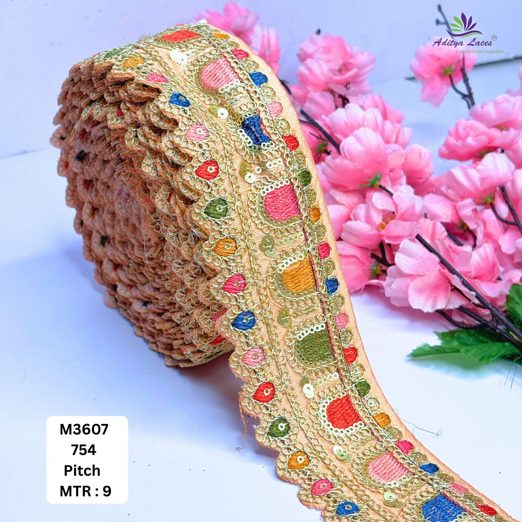 Premium Designer Lace Trim for Fashion Accessories