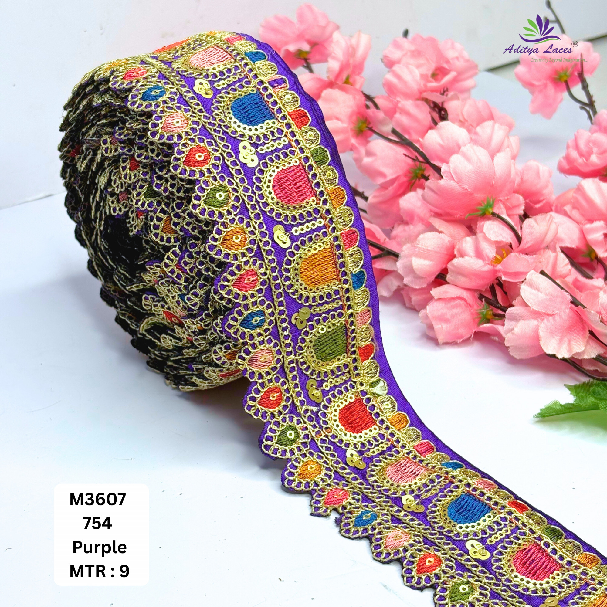 Premium Designer Lace Trim for Fashion Accessories