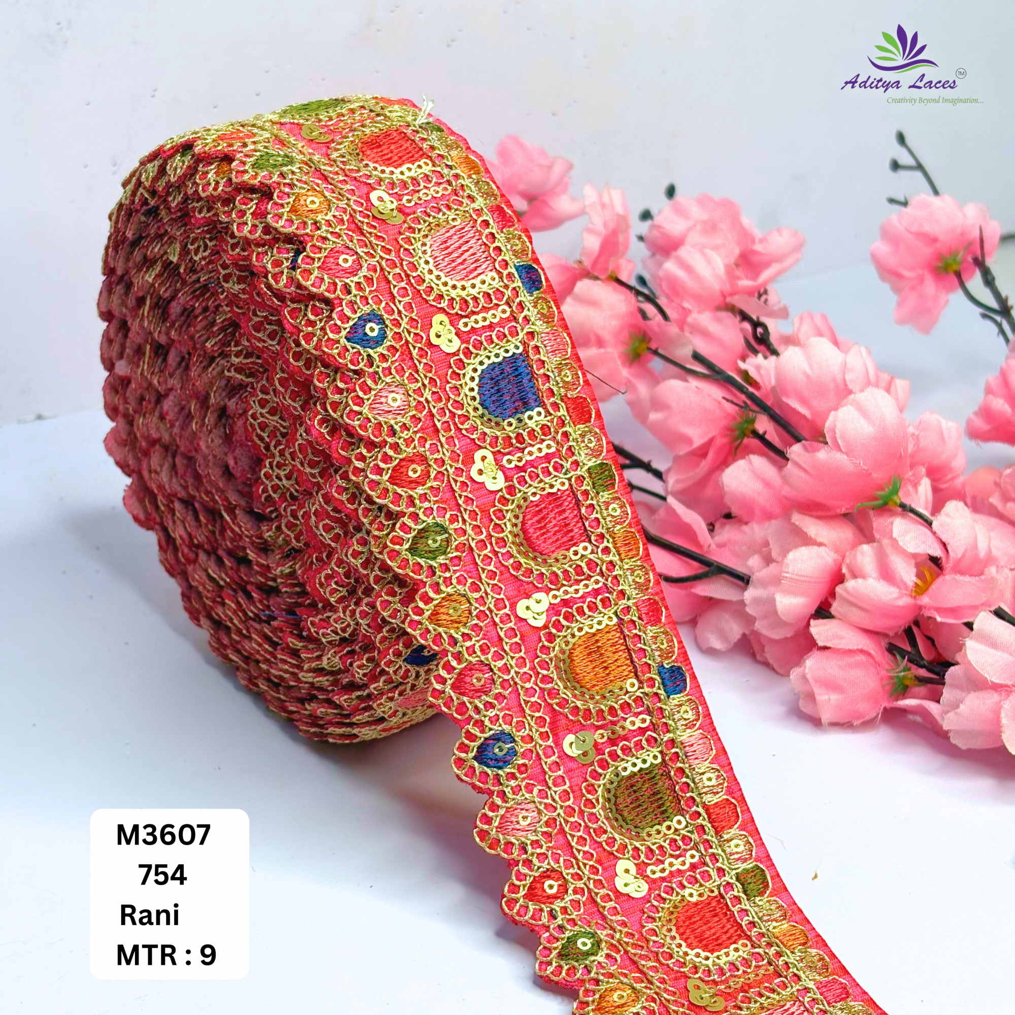 Premium Designer Lace Trim for Fashion Accessories
