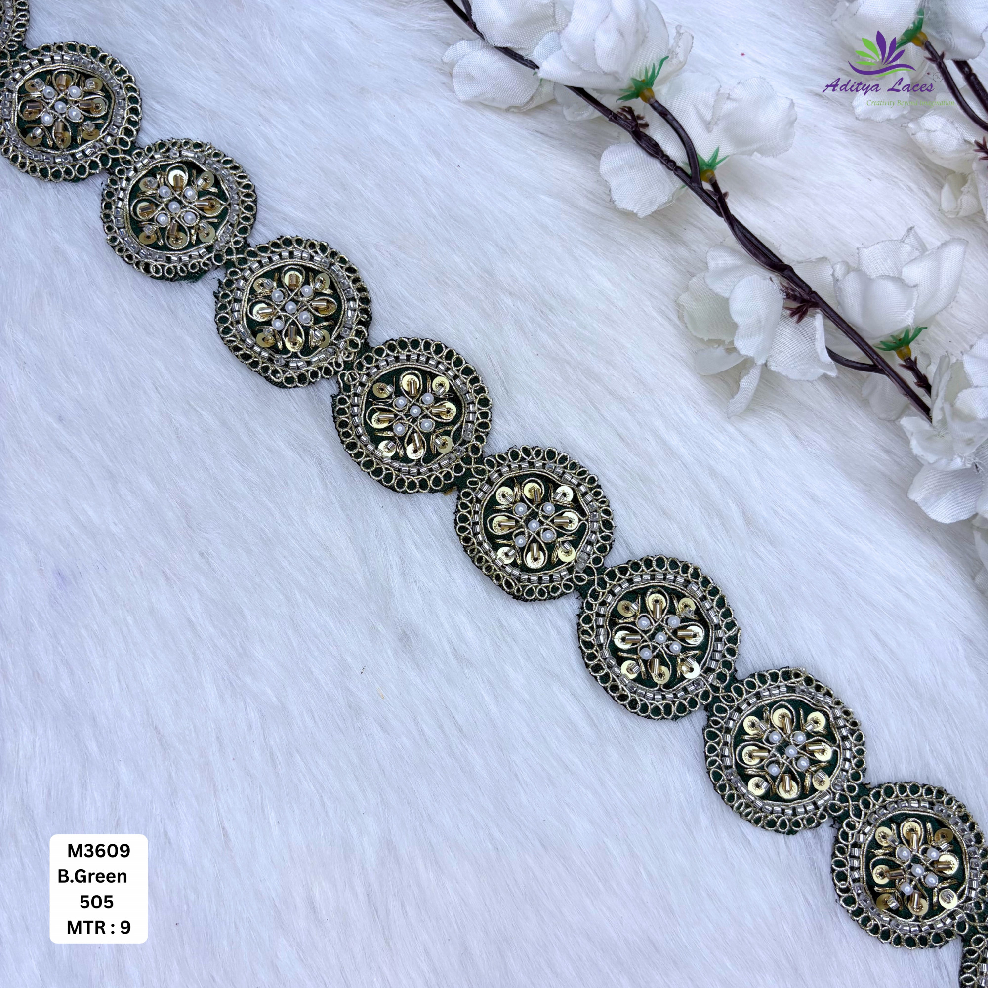 Bridal Garment Decorative Beads Trim for Garment Decoration