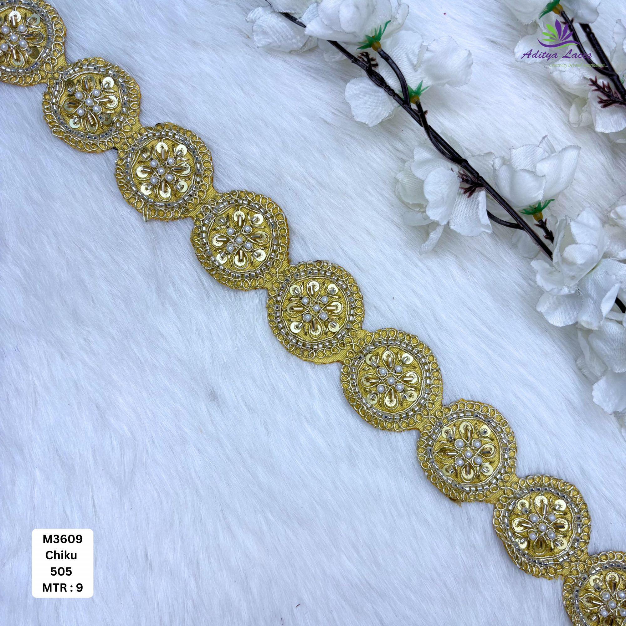 Bridal Garment Decorative Beads Trim for Garment Decoration