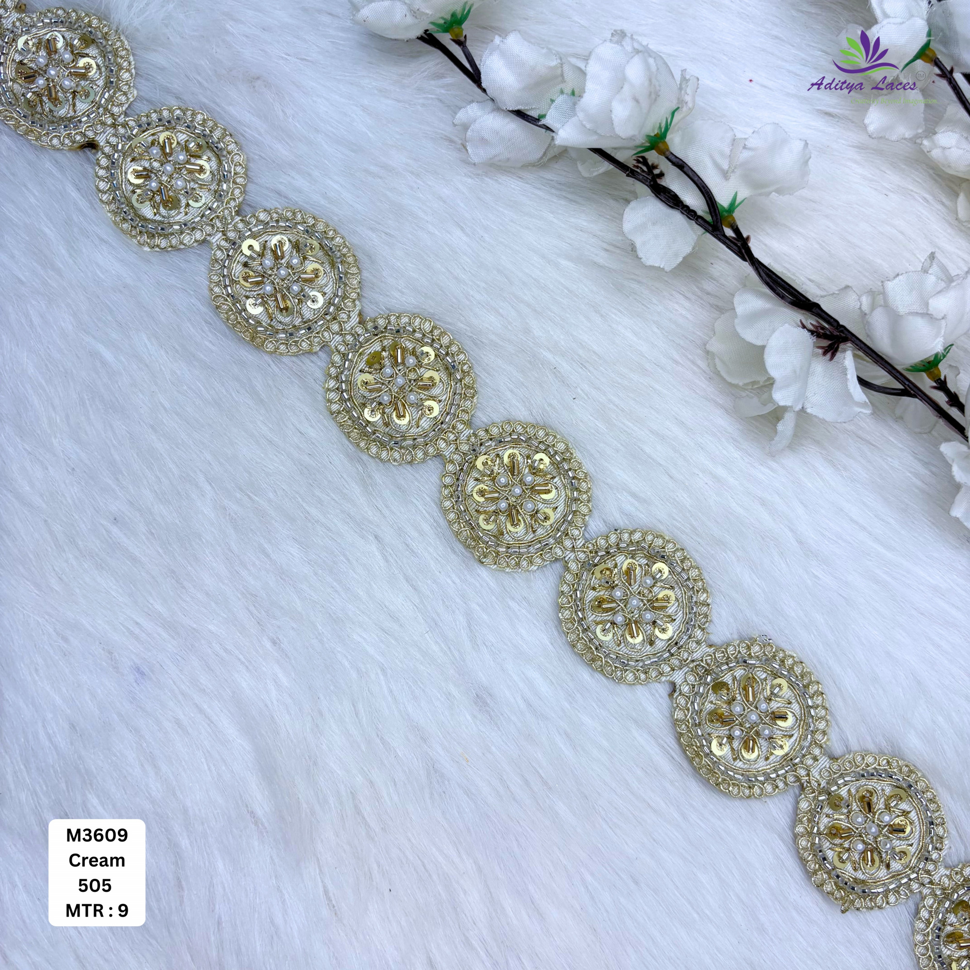 Bridal Garment Decorative Beads Trim for Garment Decoration