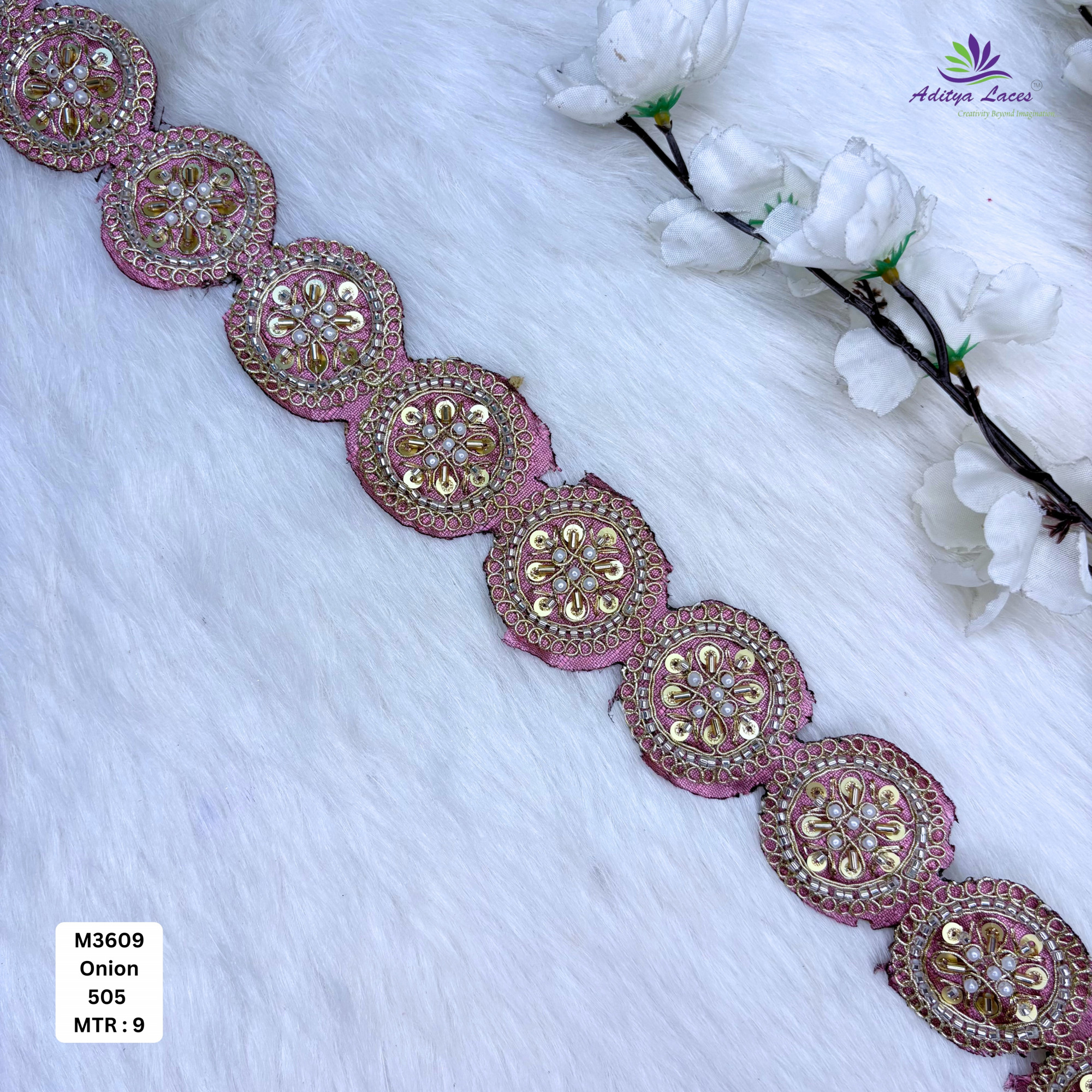 Bridal Garment Decorative Beads Trim for Garment Decoration