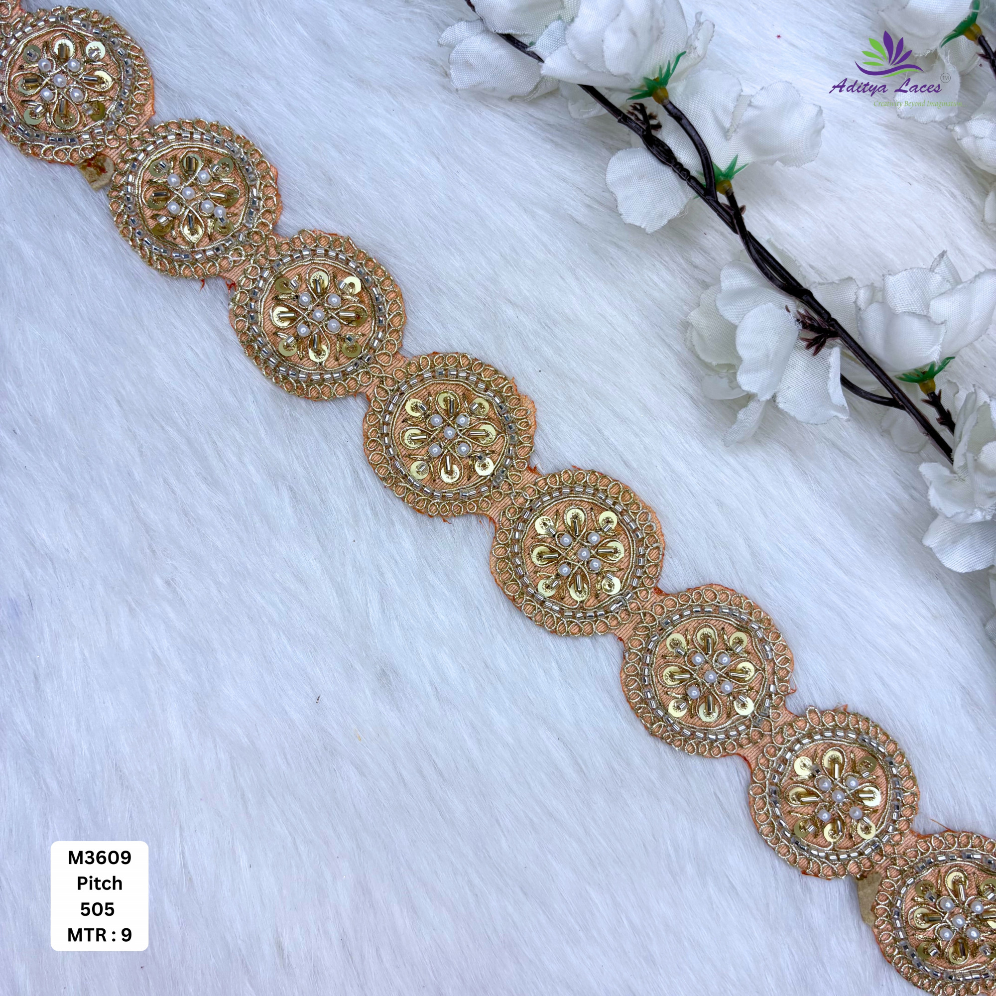 Bridal Garment Decorative Beads Trim for Garment Decoration