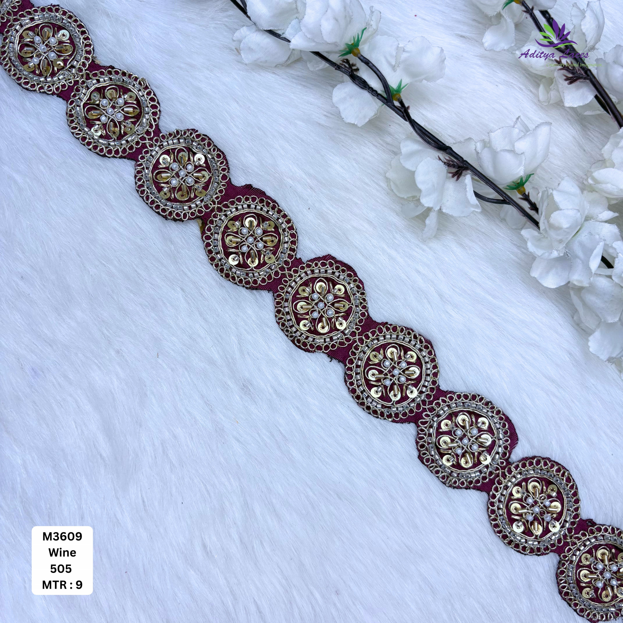 Bridal Garment Decorative Beads Trim for Garment Decoration