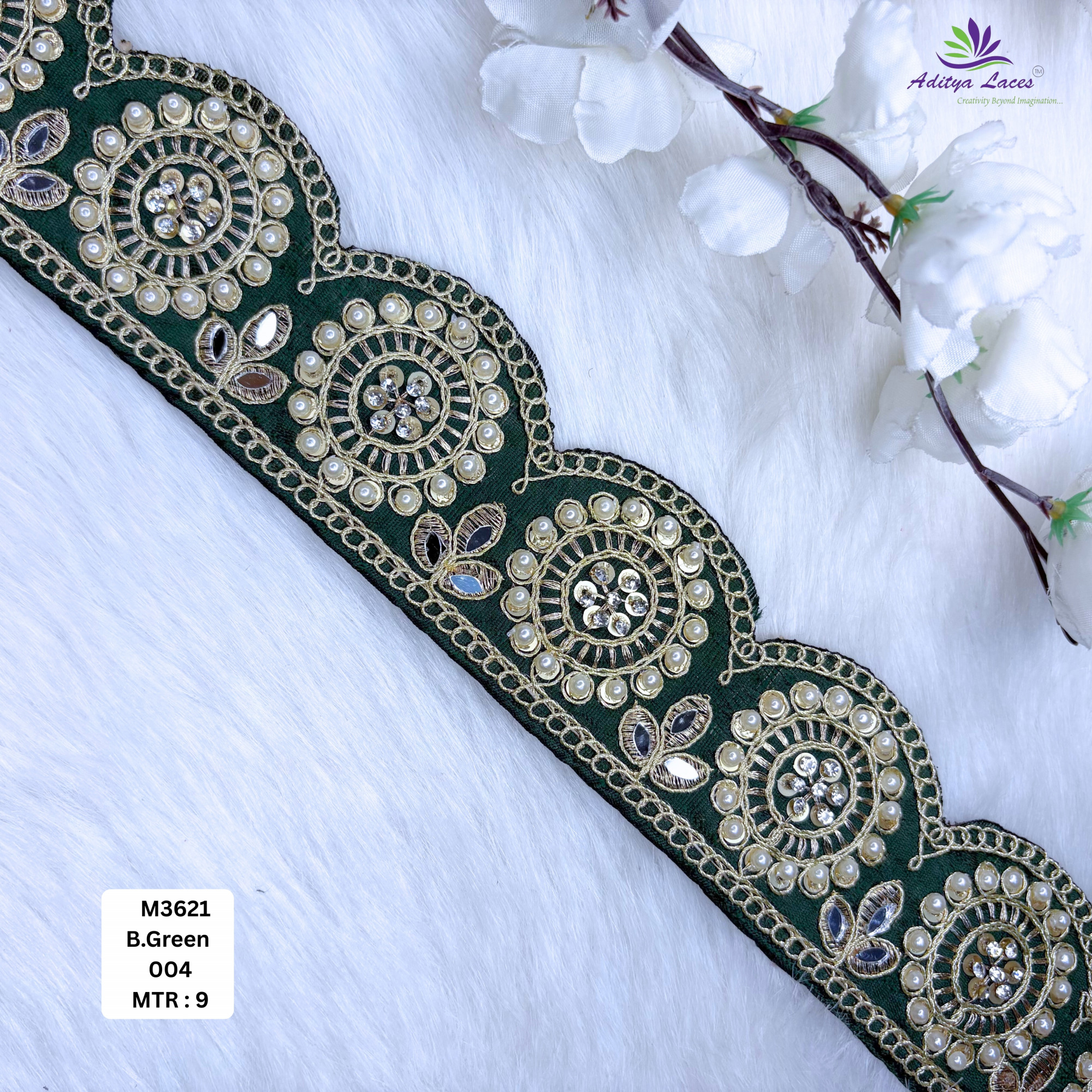 Bridal Garment Lace Border for Kurti Dupatta