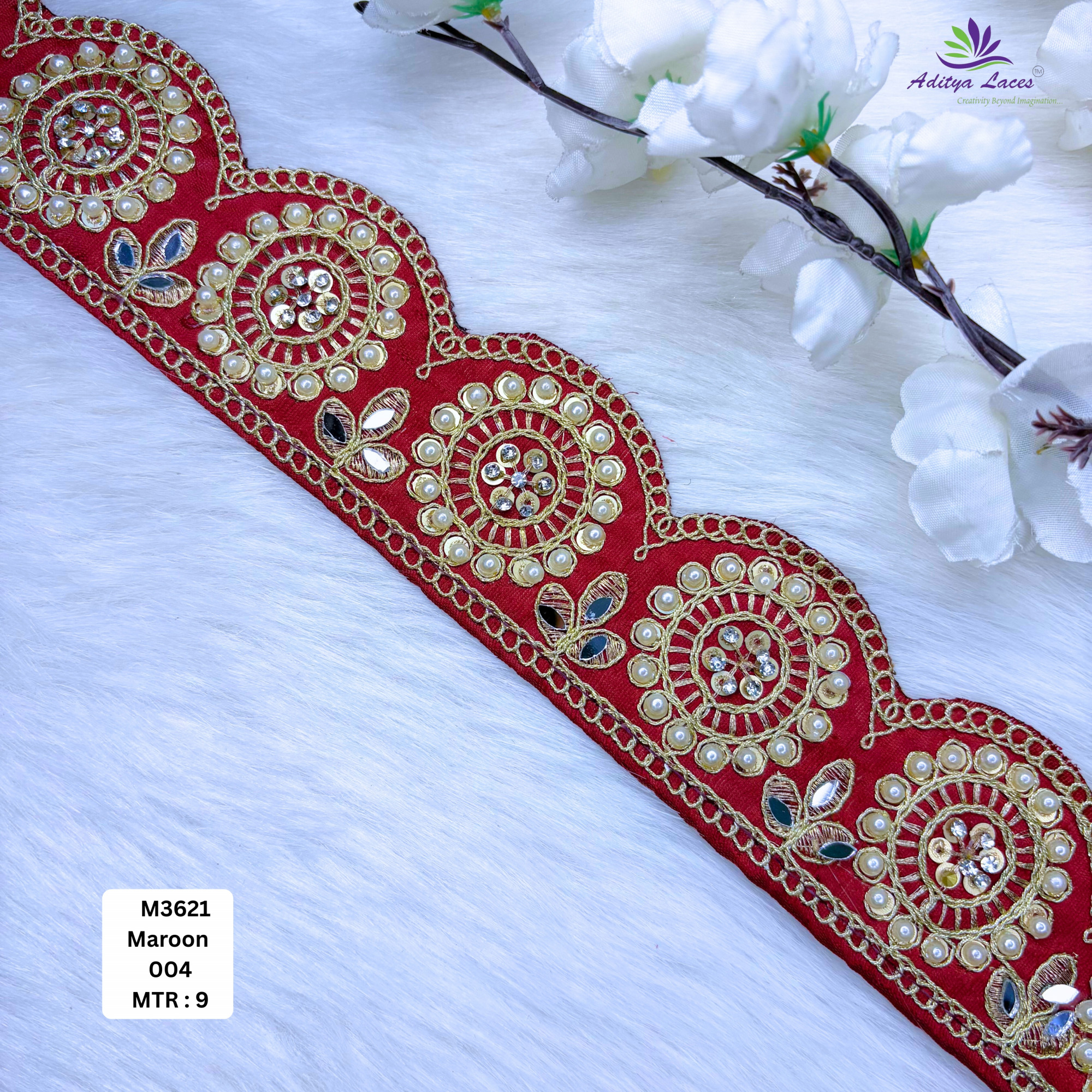 Bridal Garment Lace Border for Kurti Dupatta
