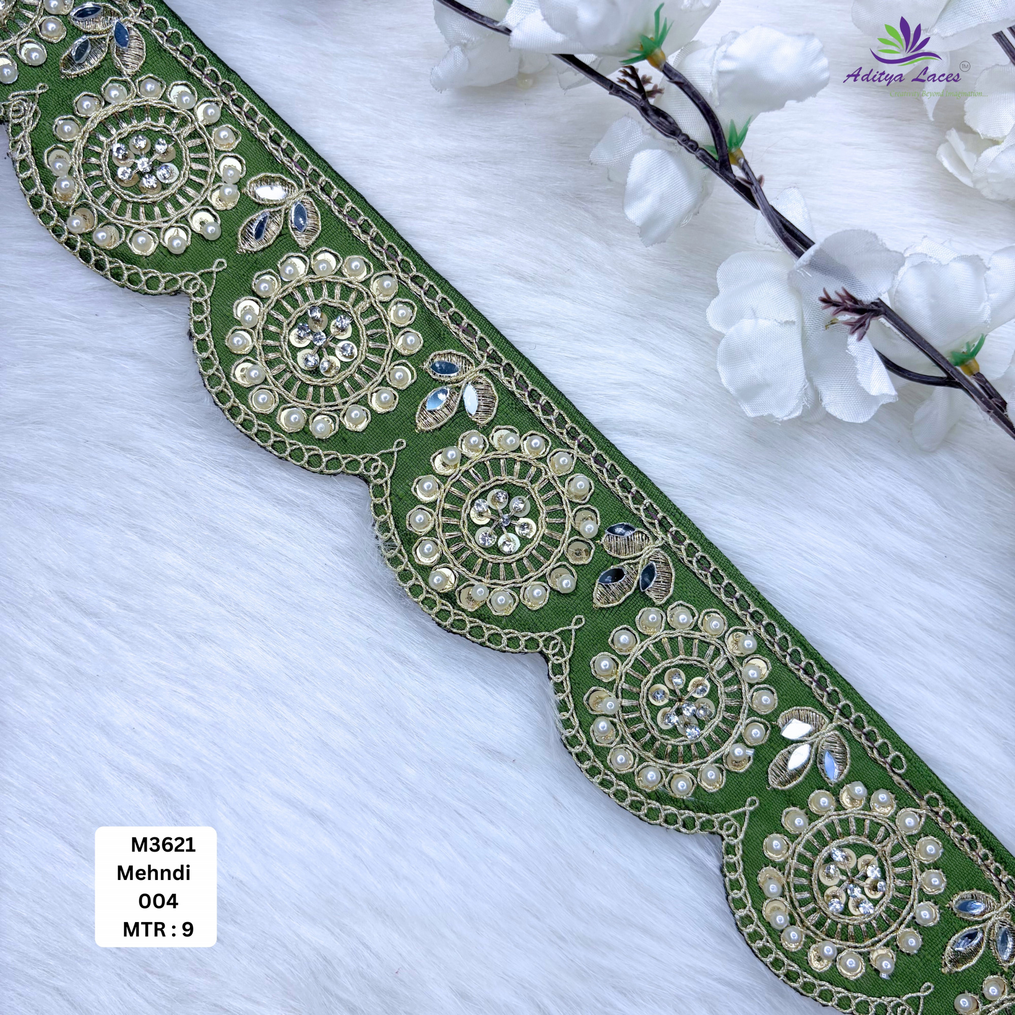 Bridal Garment Lace Border for Kurti Dupatta