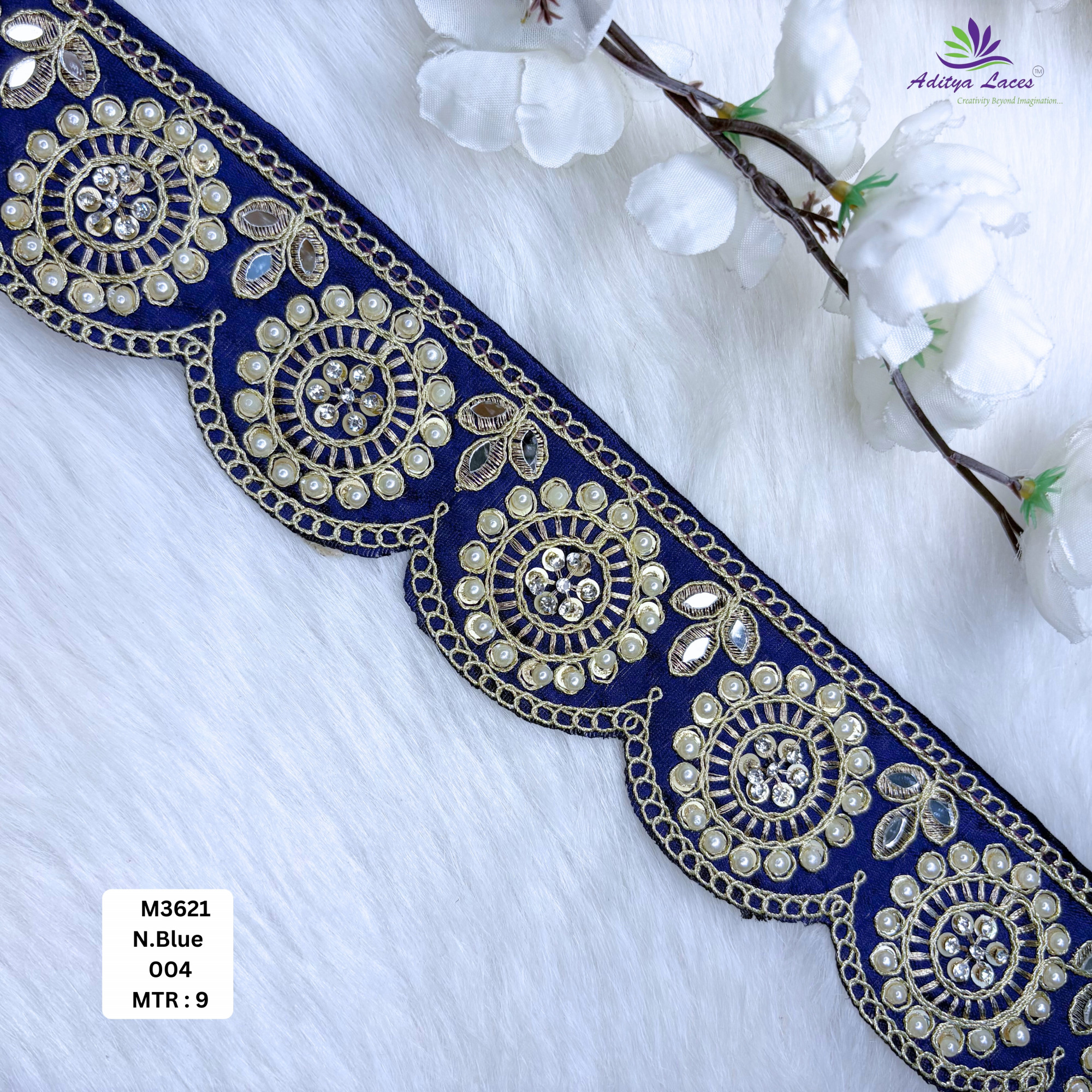 Bridal Garment Lace Border for Kurti Dupatta