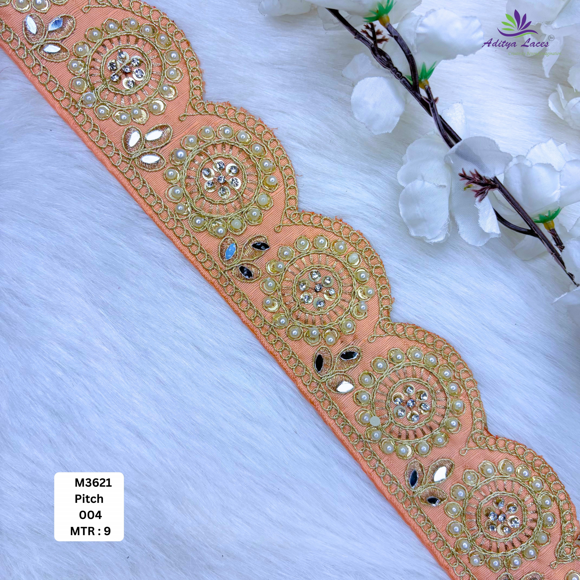 Bridal Garment Lace Border for Kurti Dupatta