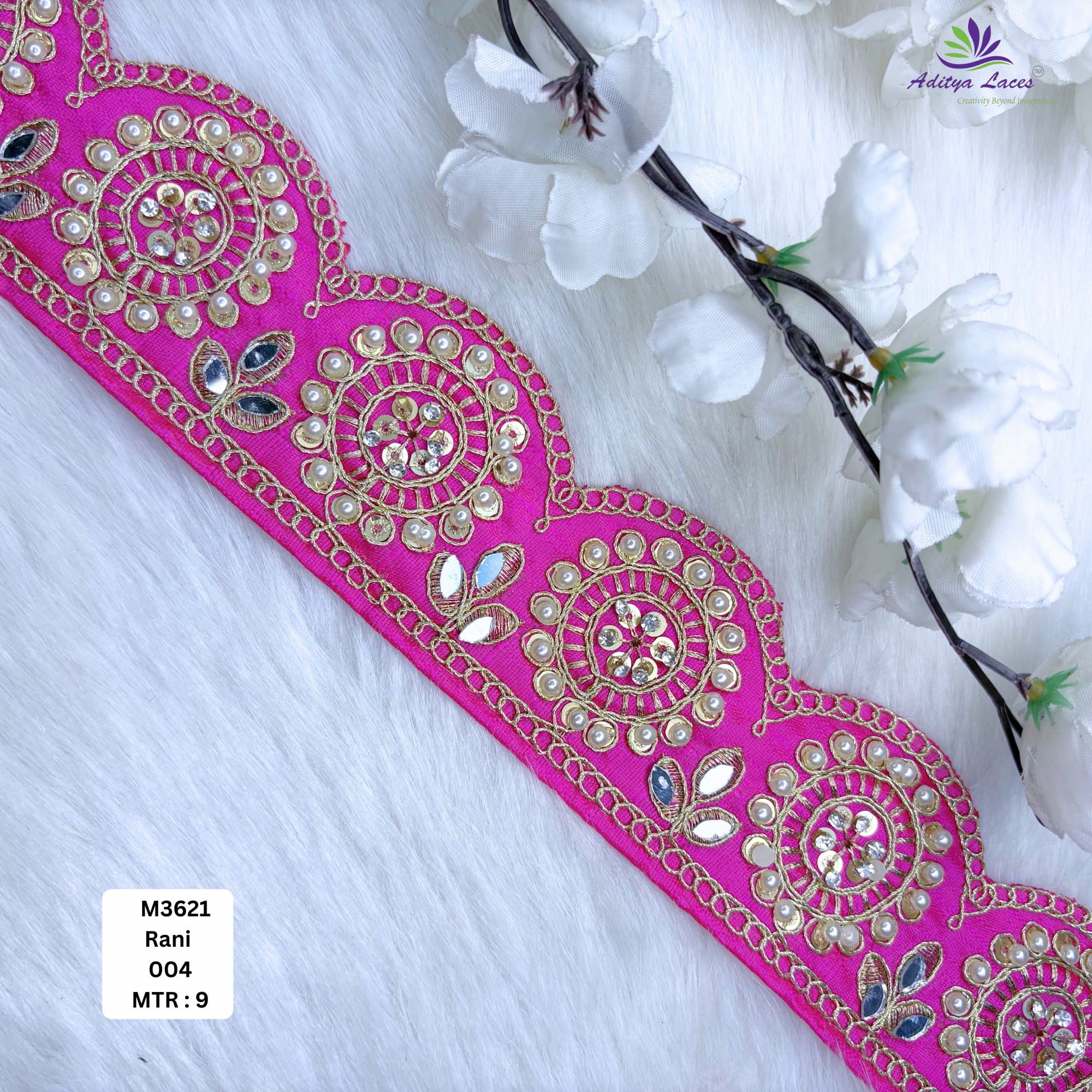 Bridal Garment Lace Border for Kurti Dupatta