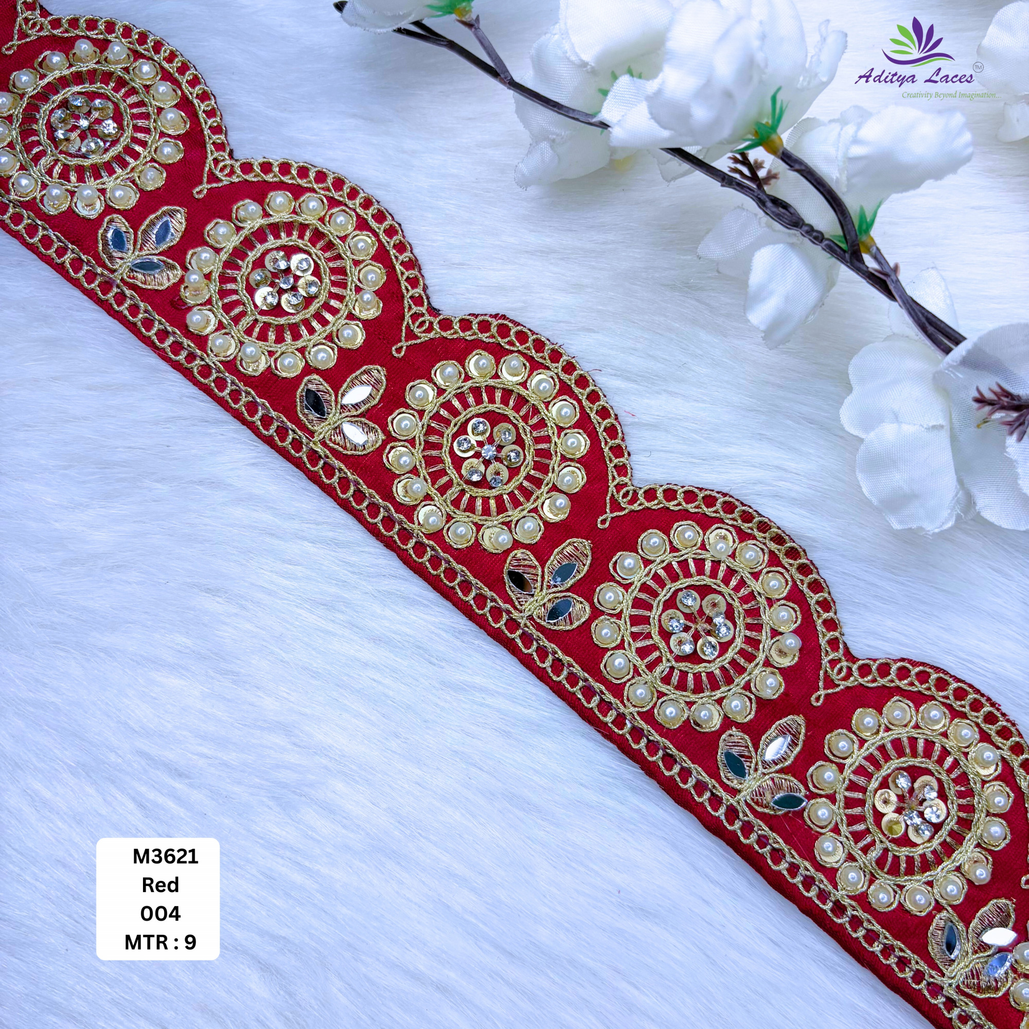 Bridal Garment Lace Border for Kurti Dupatta