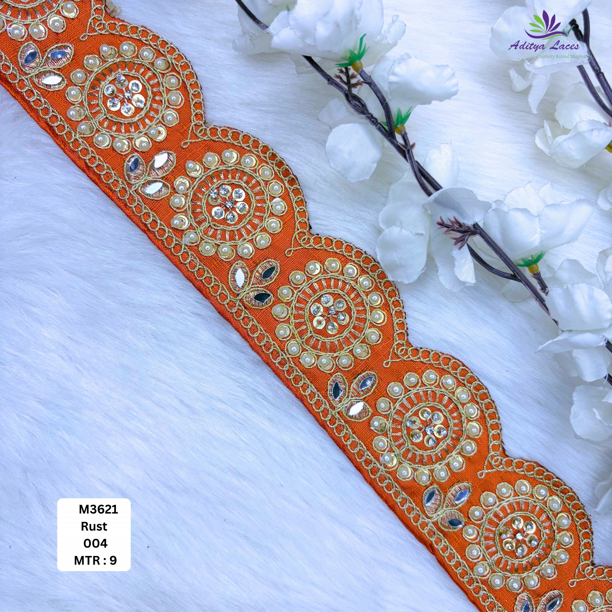 Bridal Garment Lace Border for Kurti Dupatta