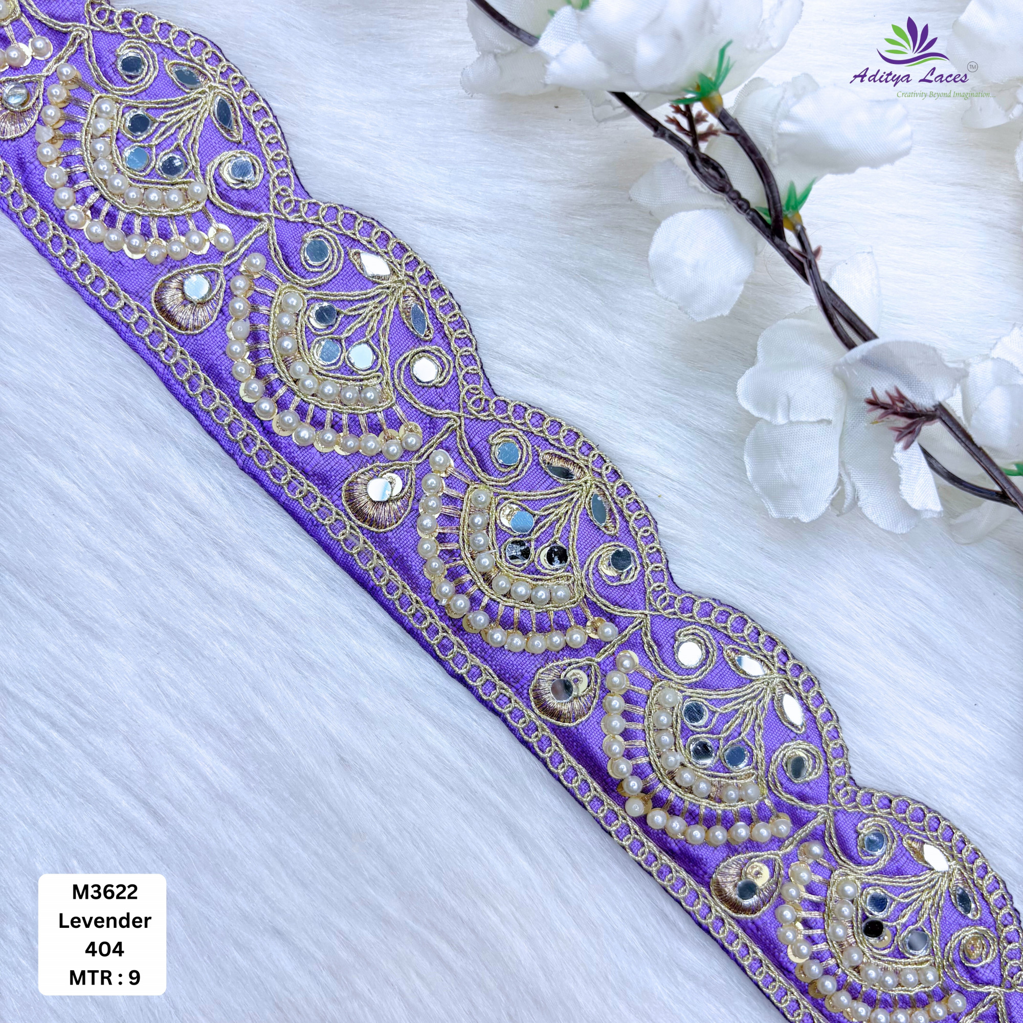 Fancy Malbari Lace for Designer Outfits