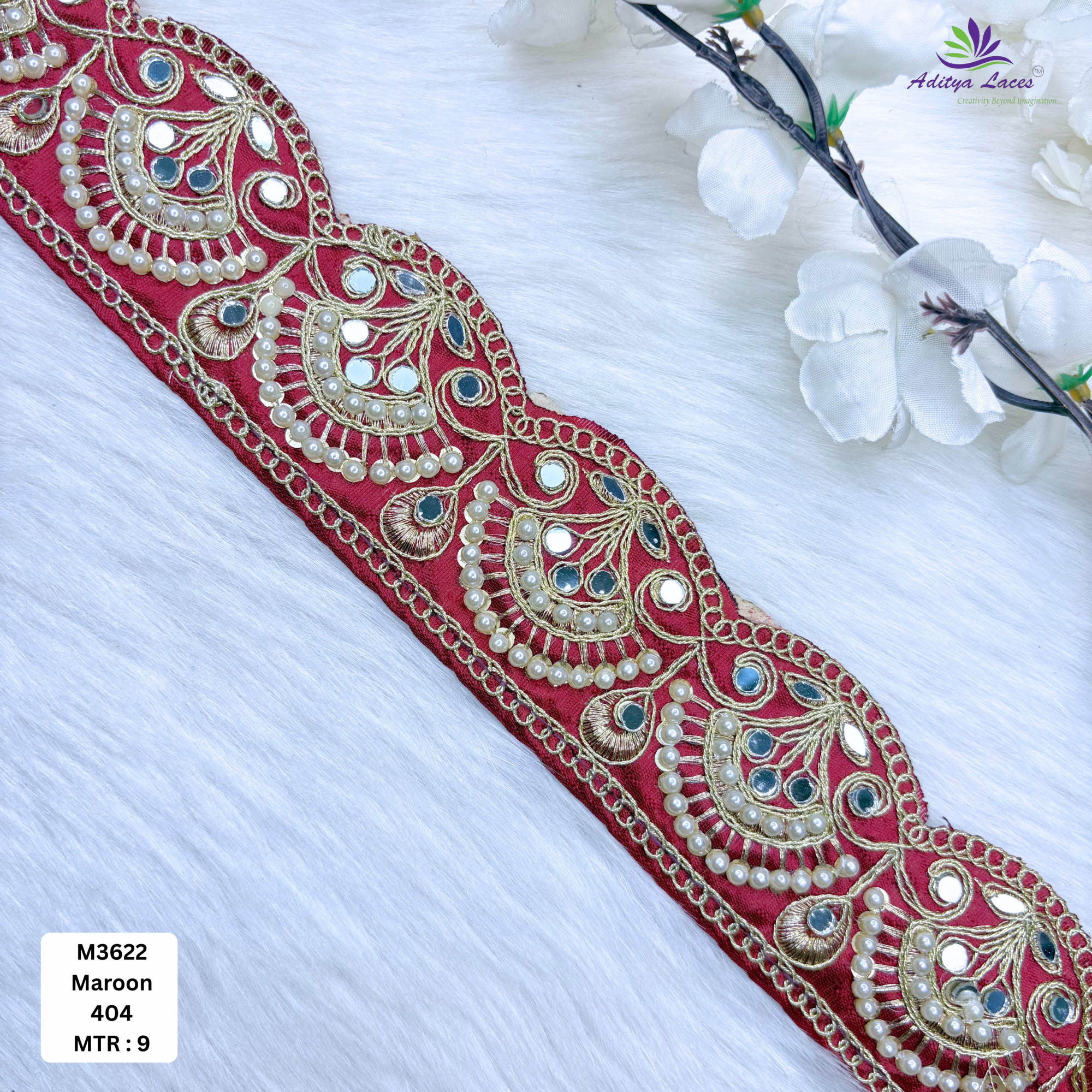 Fancy Malbari Lace for Designer Outfits
