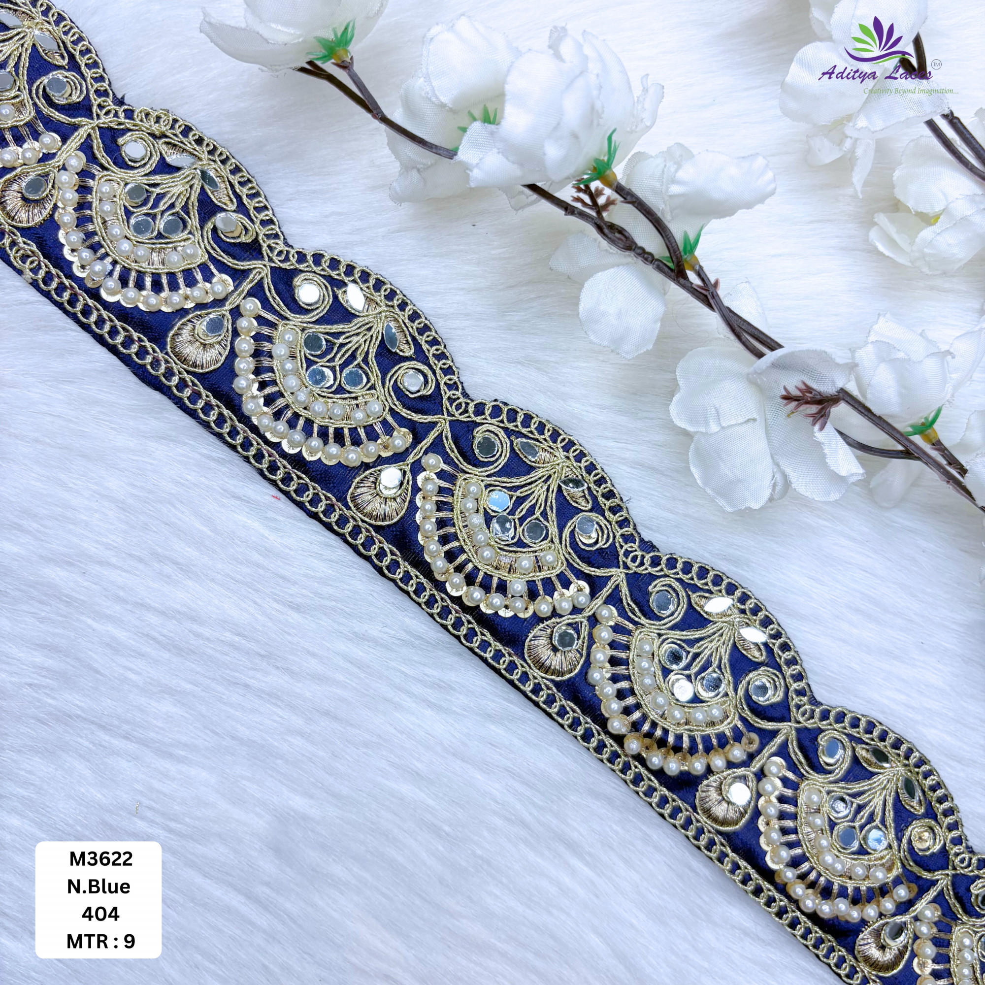 Fancy Malbari Lace for Designer Outfits