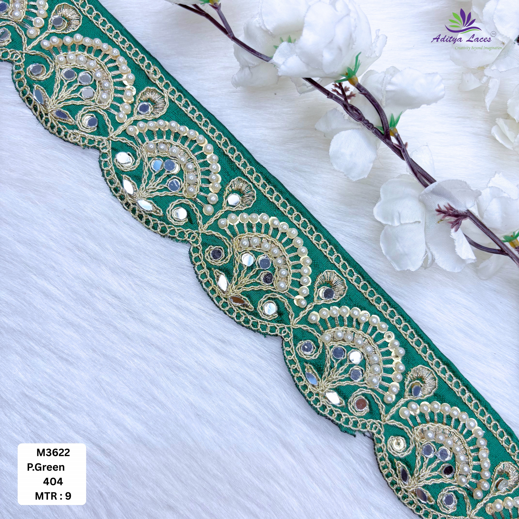 Fancy Malbari Lace for Designer Outfits