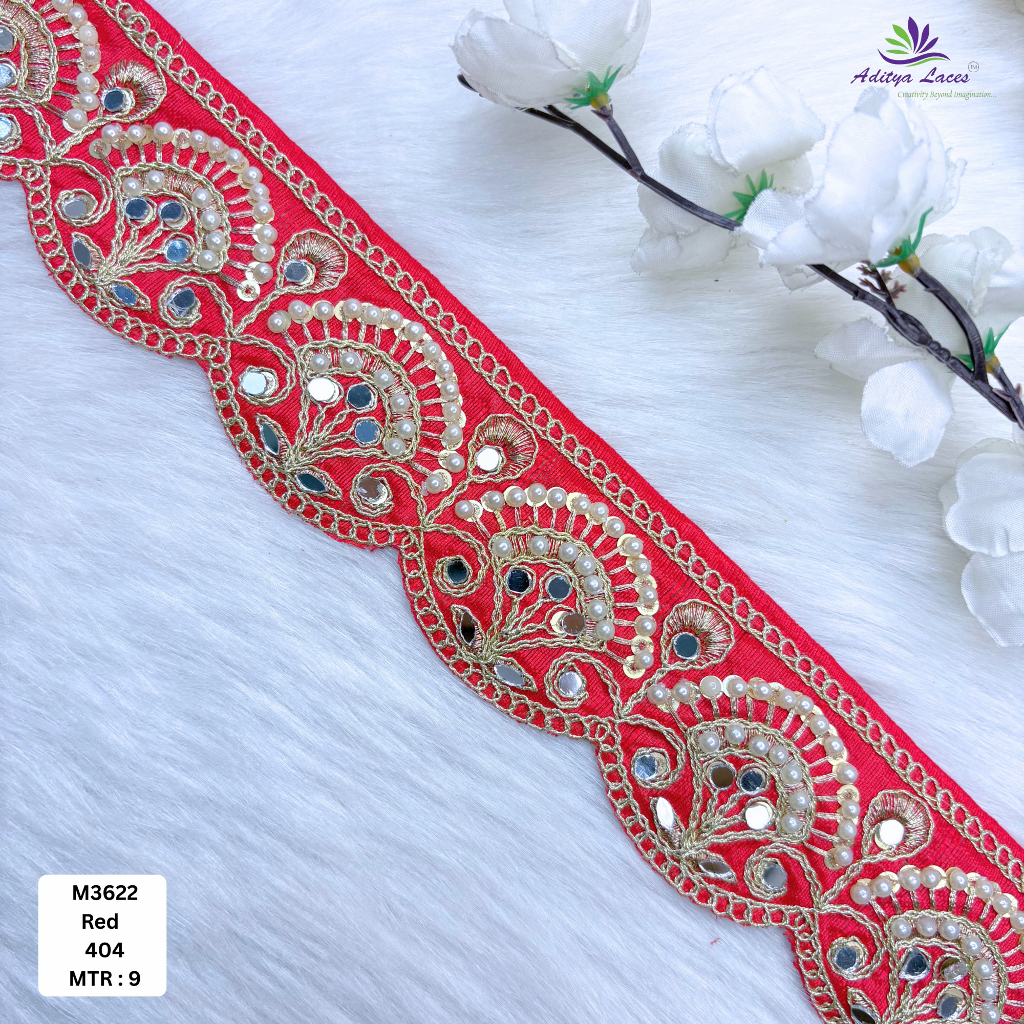Fancy Malbari Lace for Designer Outfits